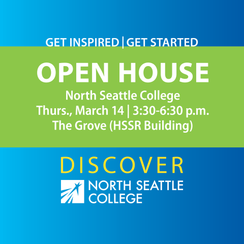 North Seattle College Open House image for Instagram