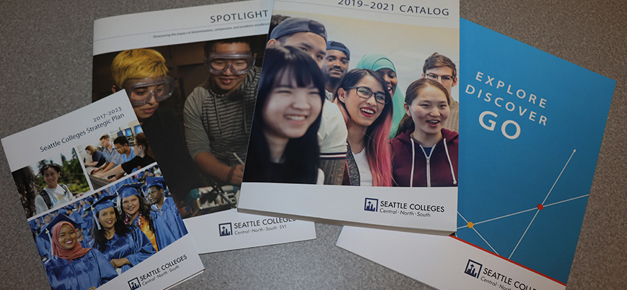 Seattle Colleges publications collateral