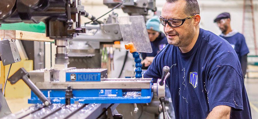 South Seattle College Georgetown training center Manufacturing class