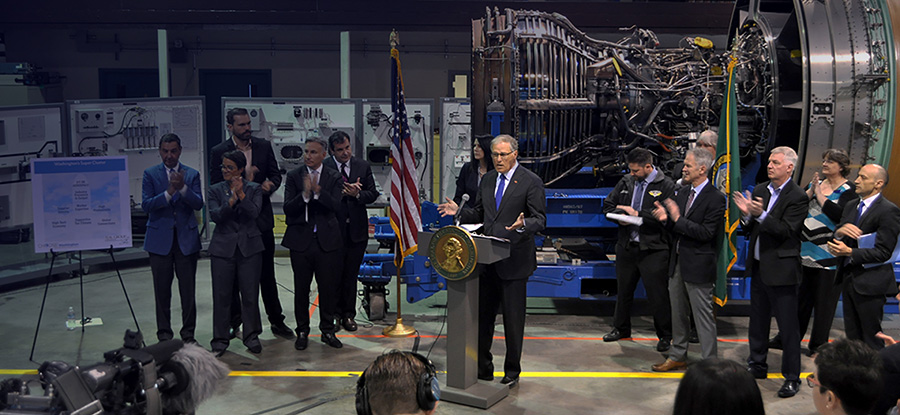 Governor Jay Inslee at South Seattle College