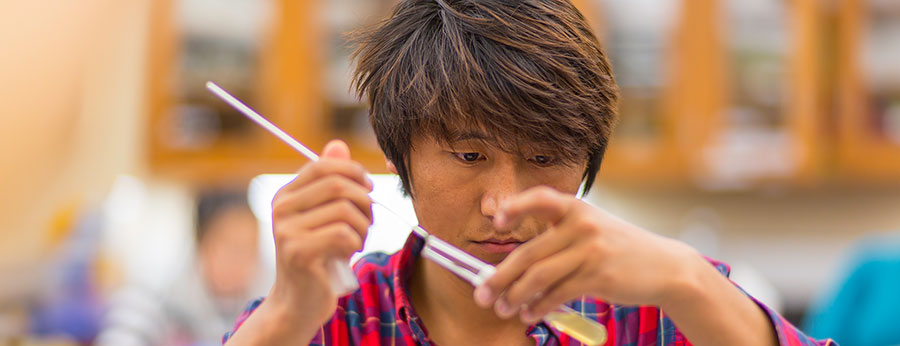 Seattle Central STEM student