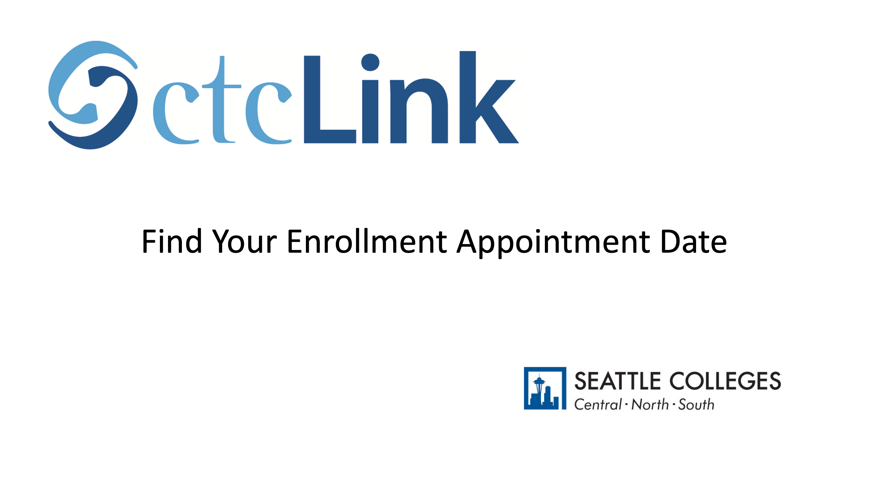 Find Your Enrollment Appointment Date