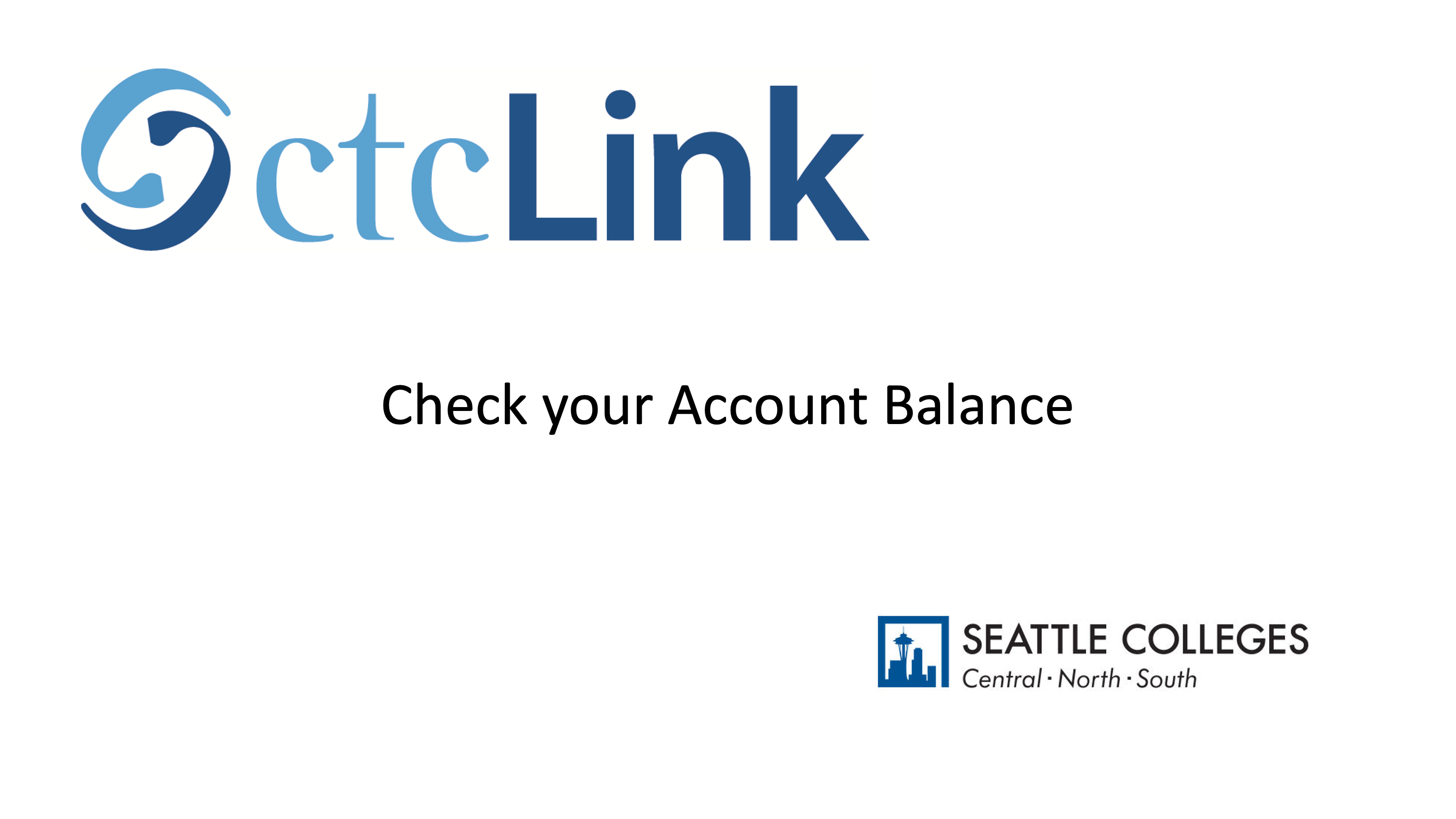 Check your Account Balance