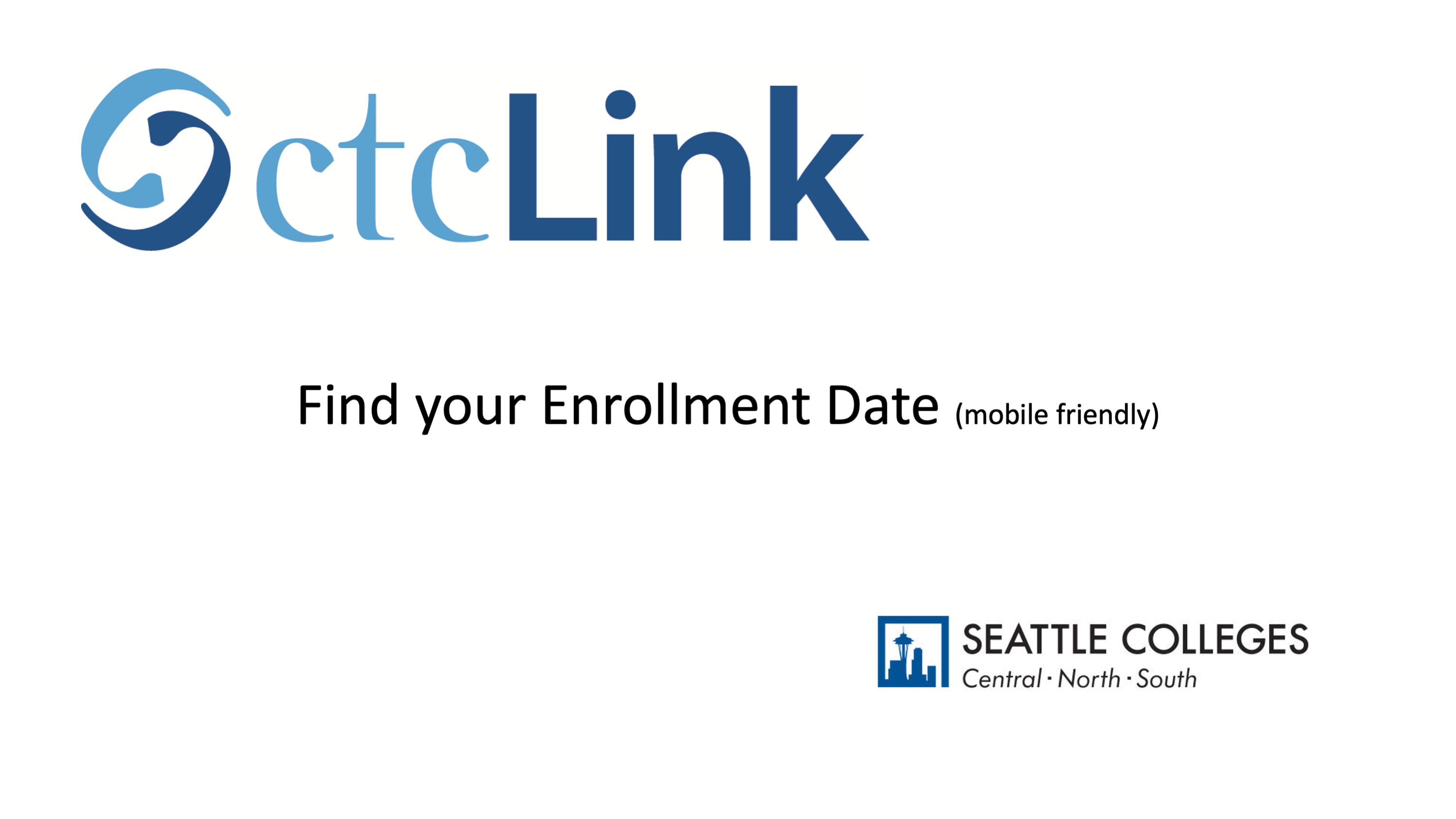 Find Your Enrollment Date