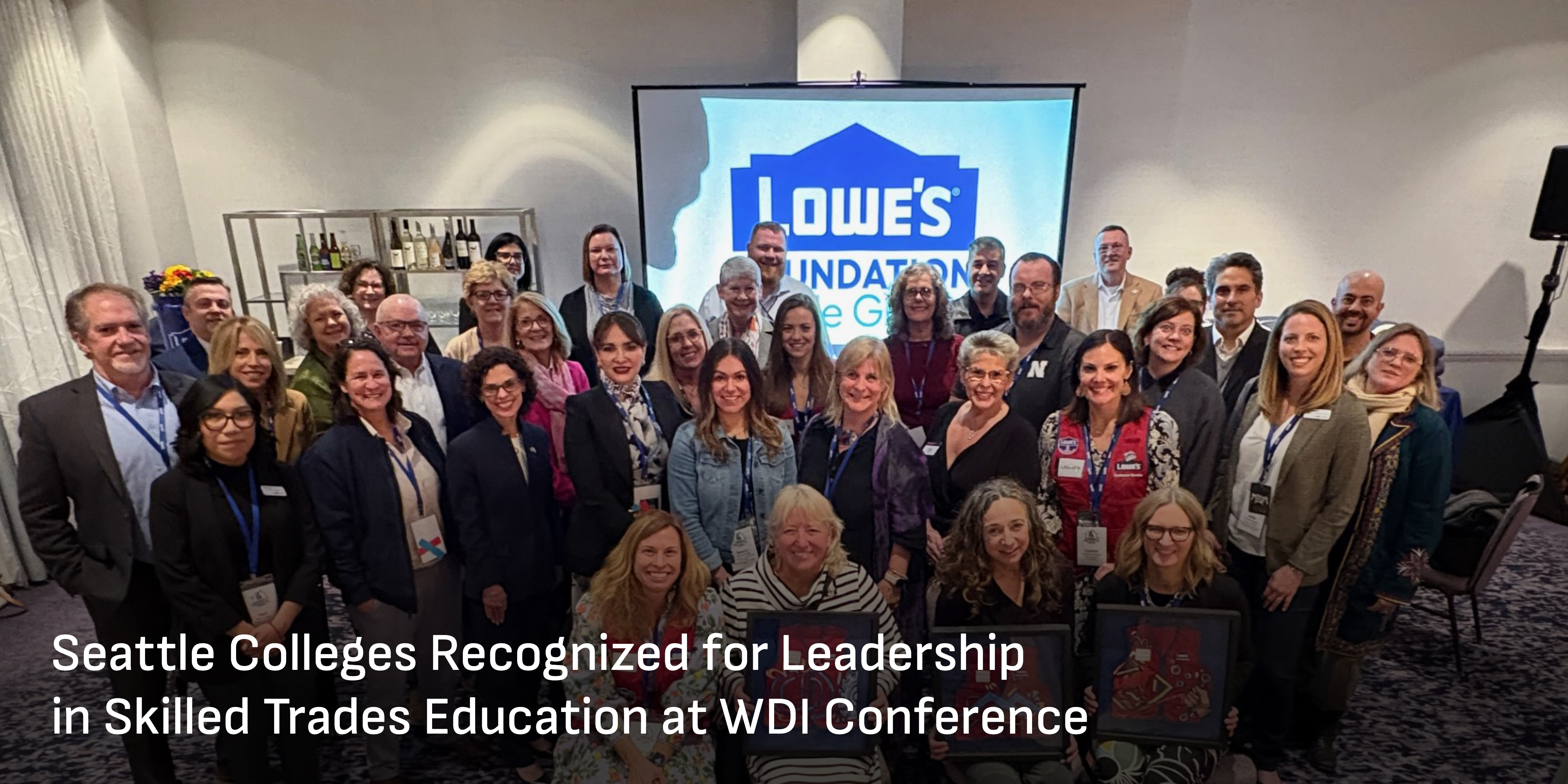 Seattle Colleges Recognized for Leadership in Skilled Trades Education at WDI Conference