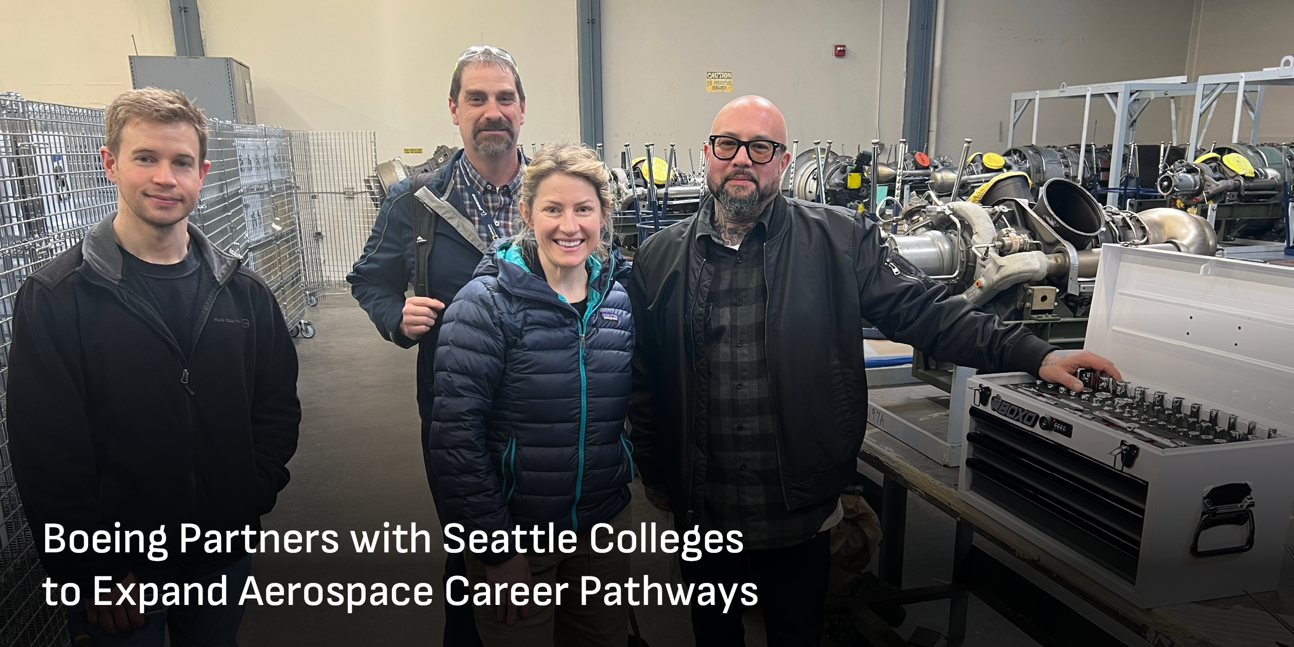 Boeing Partners with Seattle Colleges to Expand Aerospace Career Pathways