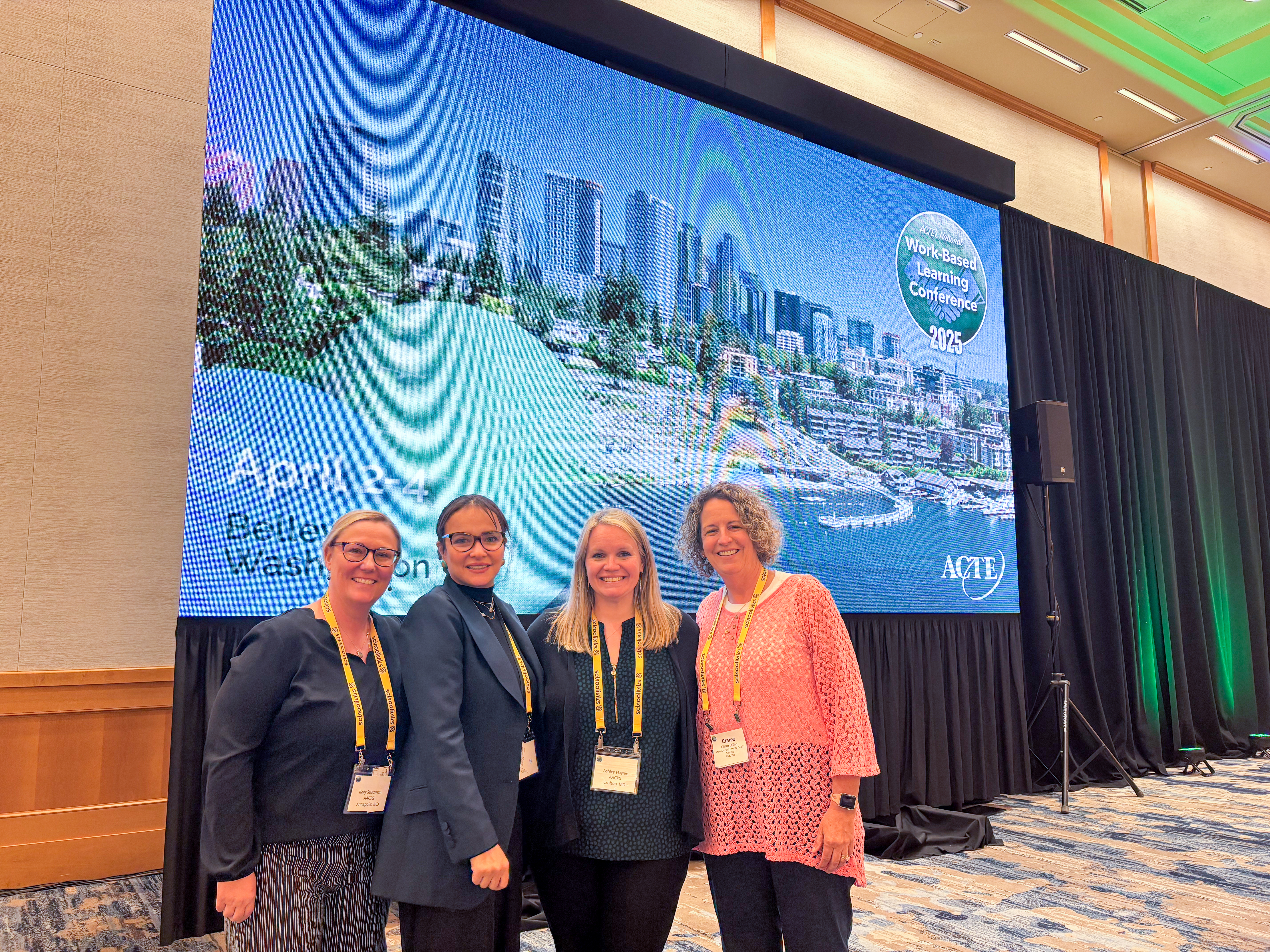 Seattle Colleges District Workforce Development team and other attendees at ACTE WBL Conference