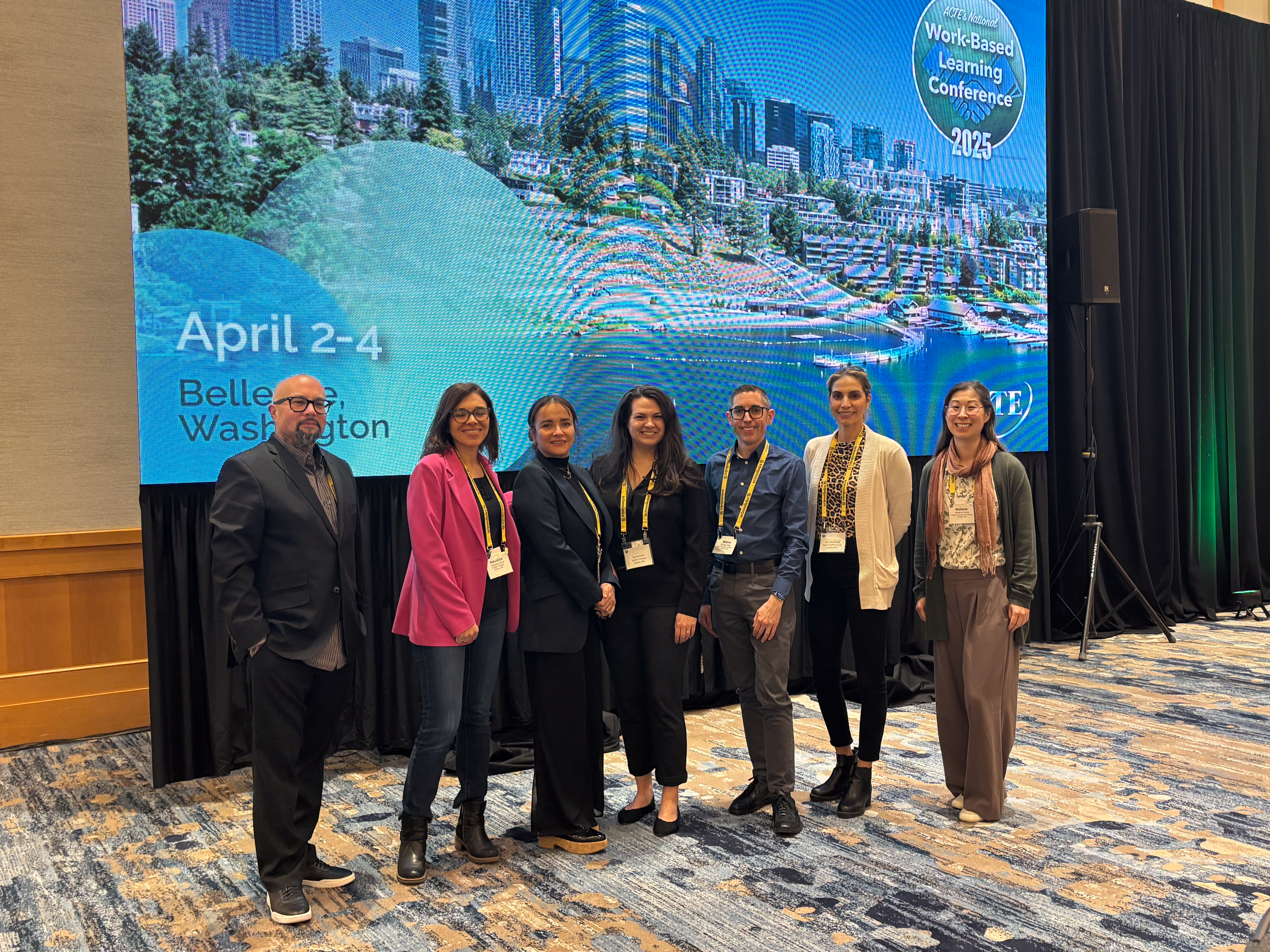 Dr. Dalia Sherif (Sr. Exec. Director for Seattle Colleges District Workforce Development Office), Rachel Andre (Director of Workforce Development), and several Deans across Seattle Colleges Campuses