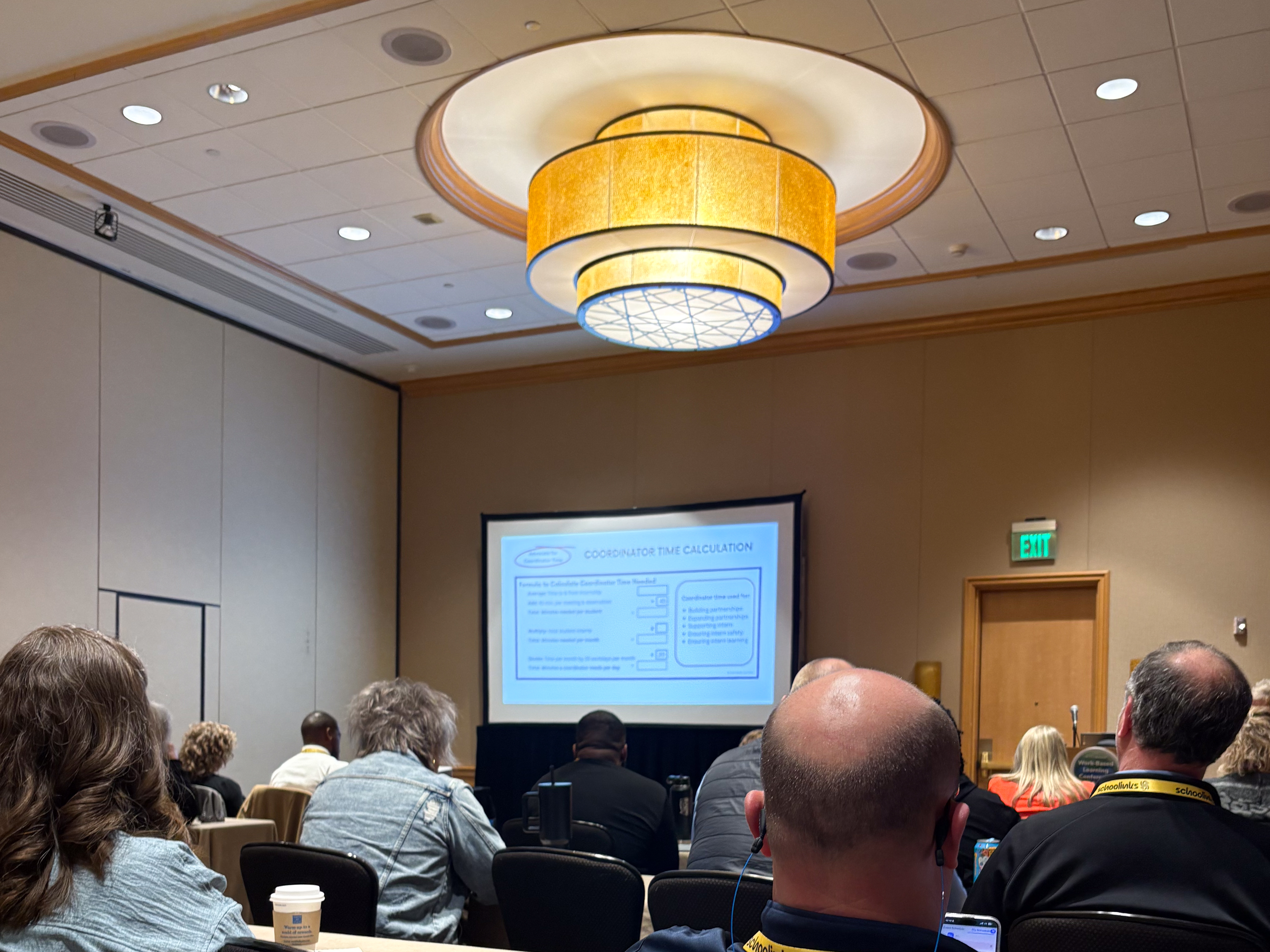 WBL Conference Session in Bellevue, WA, which took place between April 2 and 4.