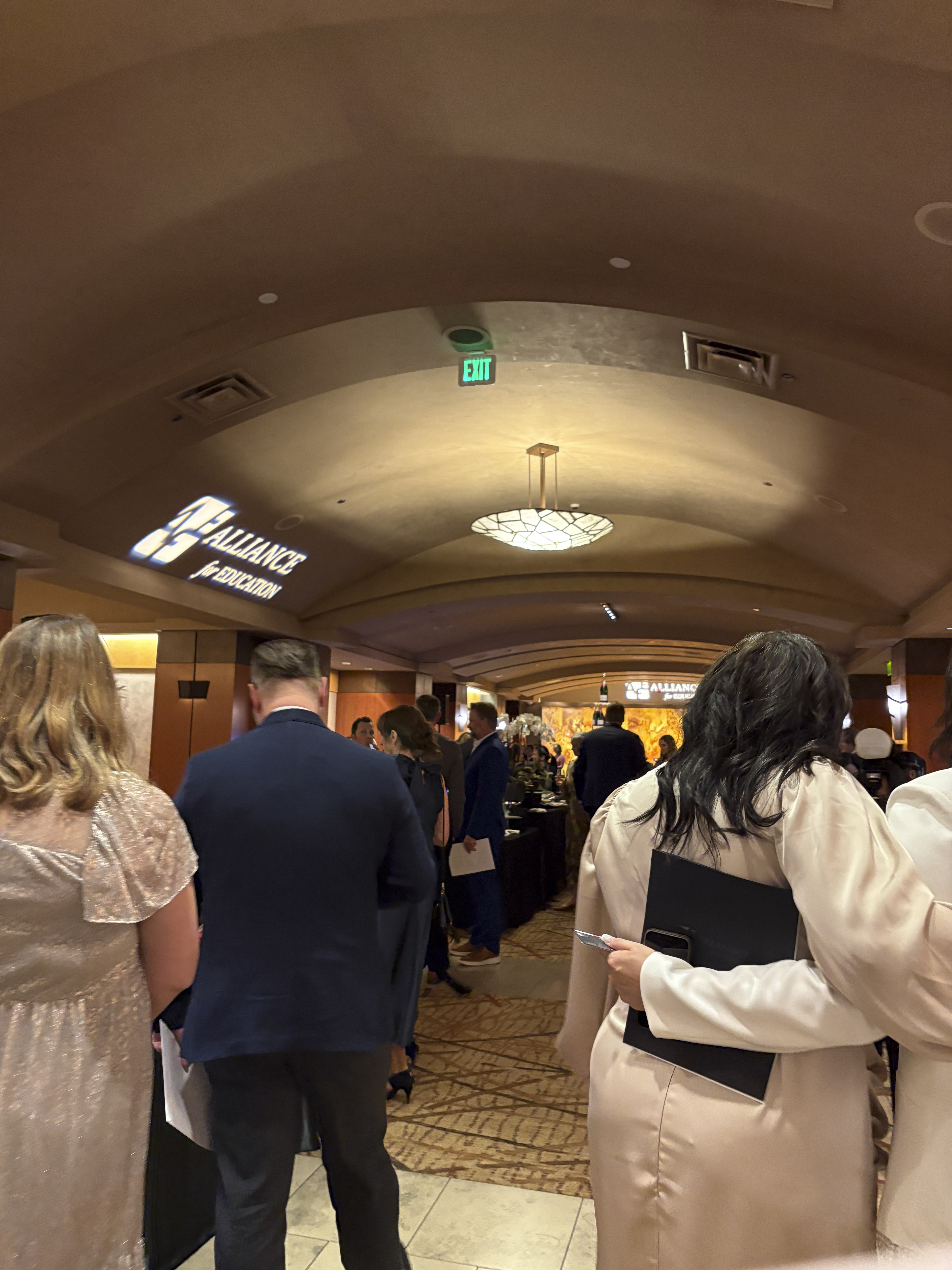 Lobby of the Alliance for Education Gala