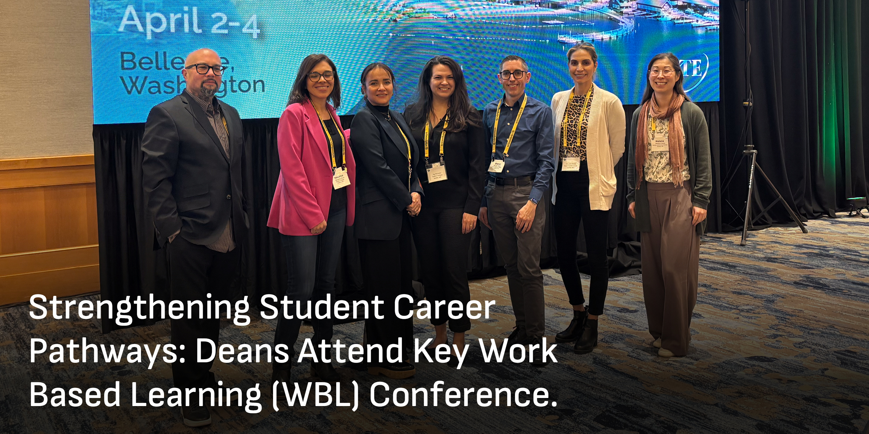 Strengthening Student Career Pathways: Deans Attend Key Work Based Learning (WBL) Conference.