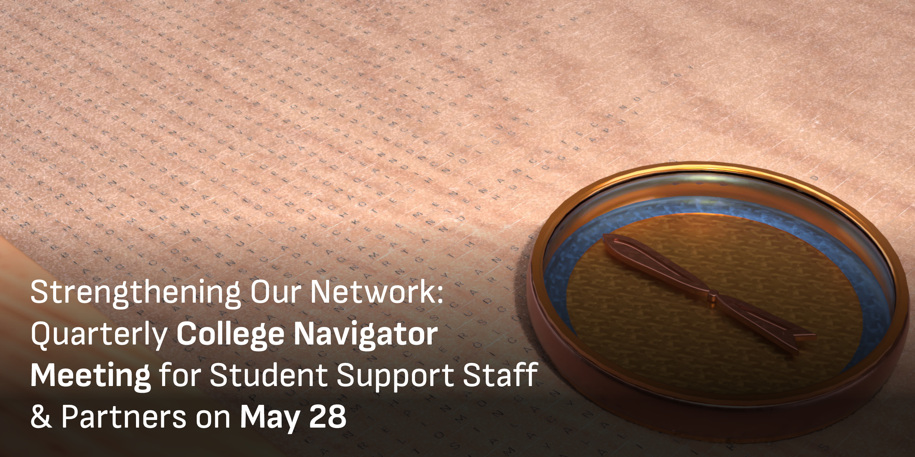 College Navigators Meeting on May 28