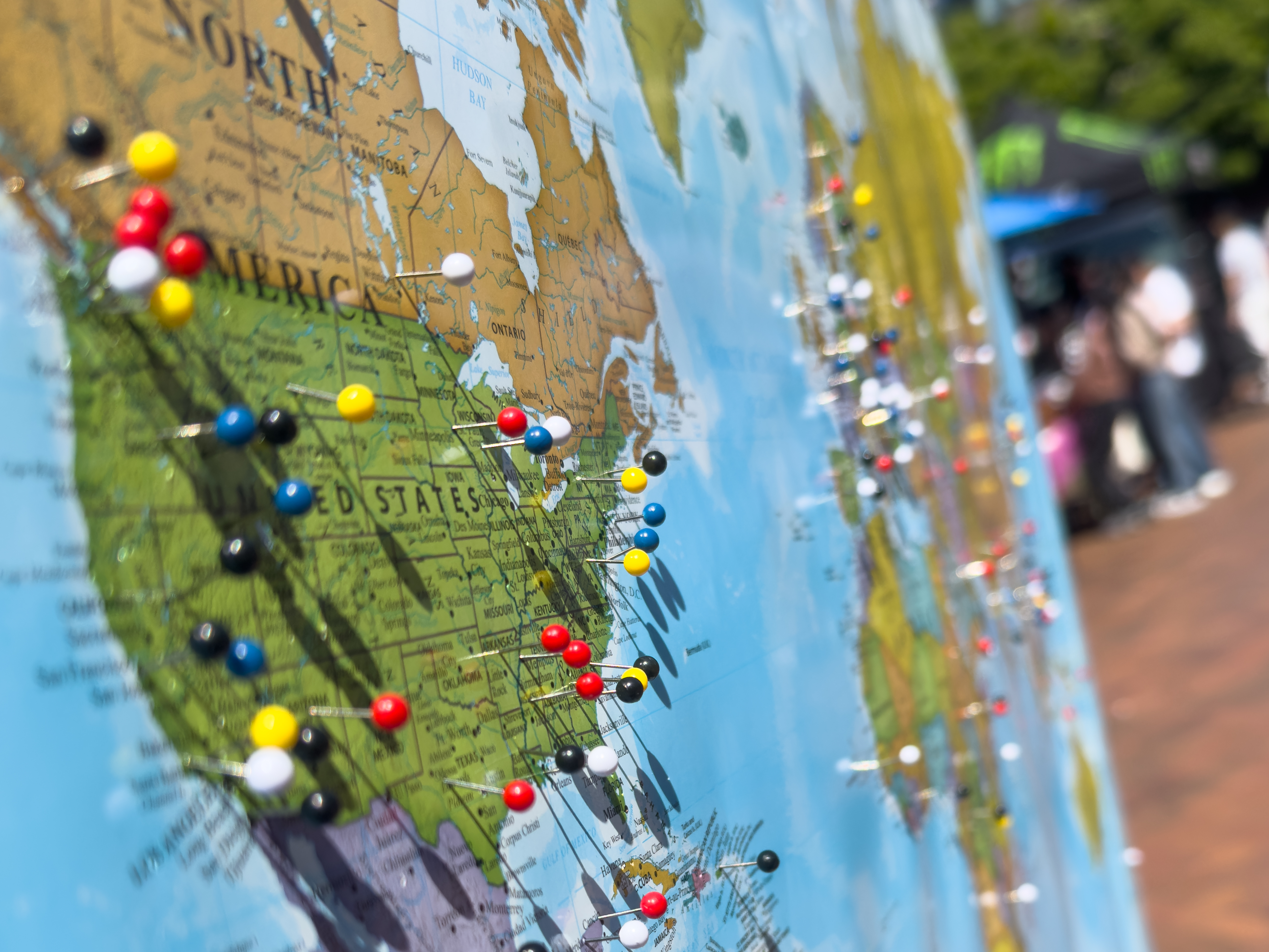 Continuing Education's map at Seattle Central's Unity Fair on May 22, 2025.