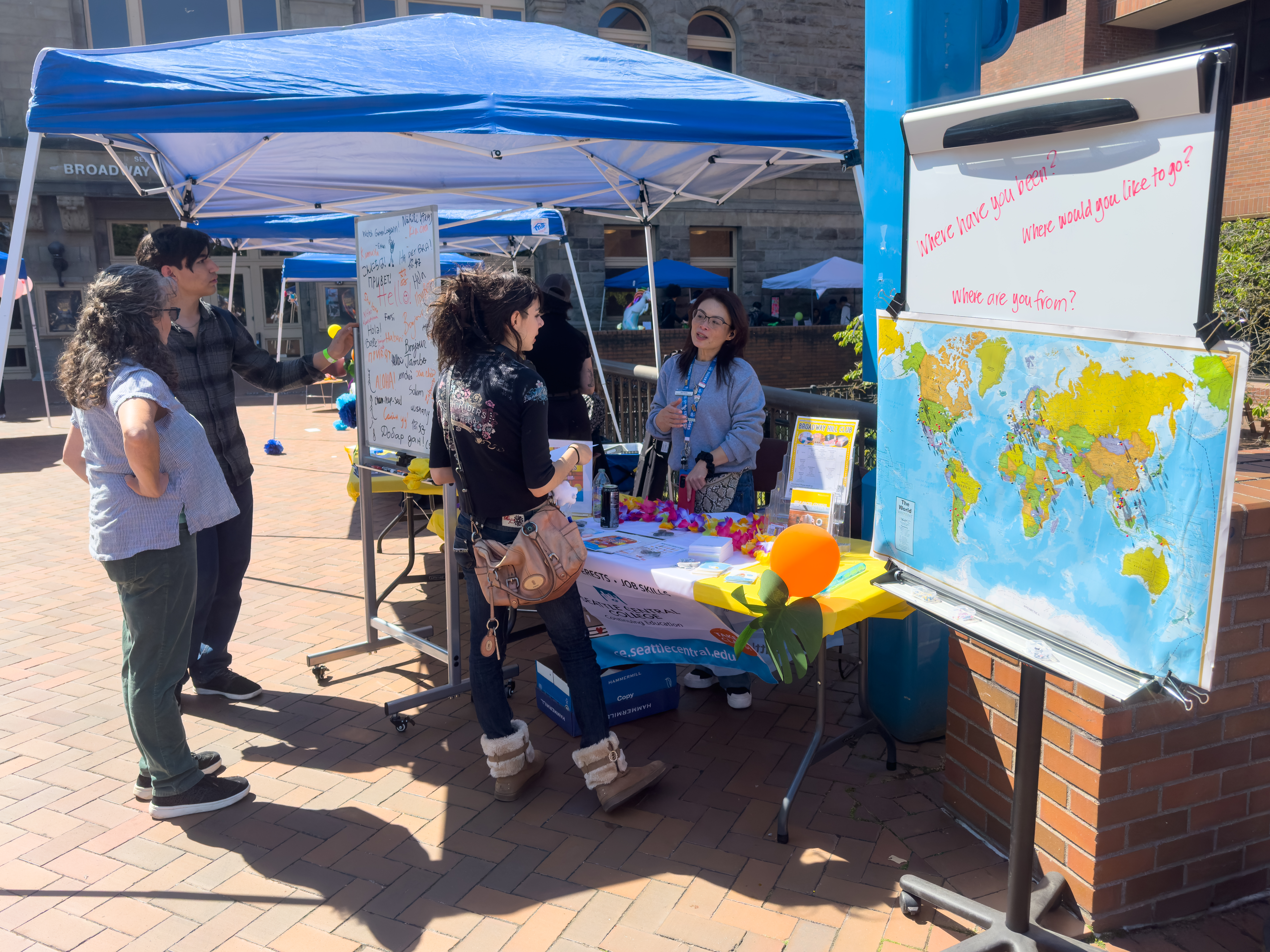 Continuing Education at Seattle Central's Unity Fair on May 22, 2025.