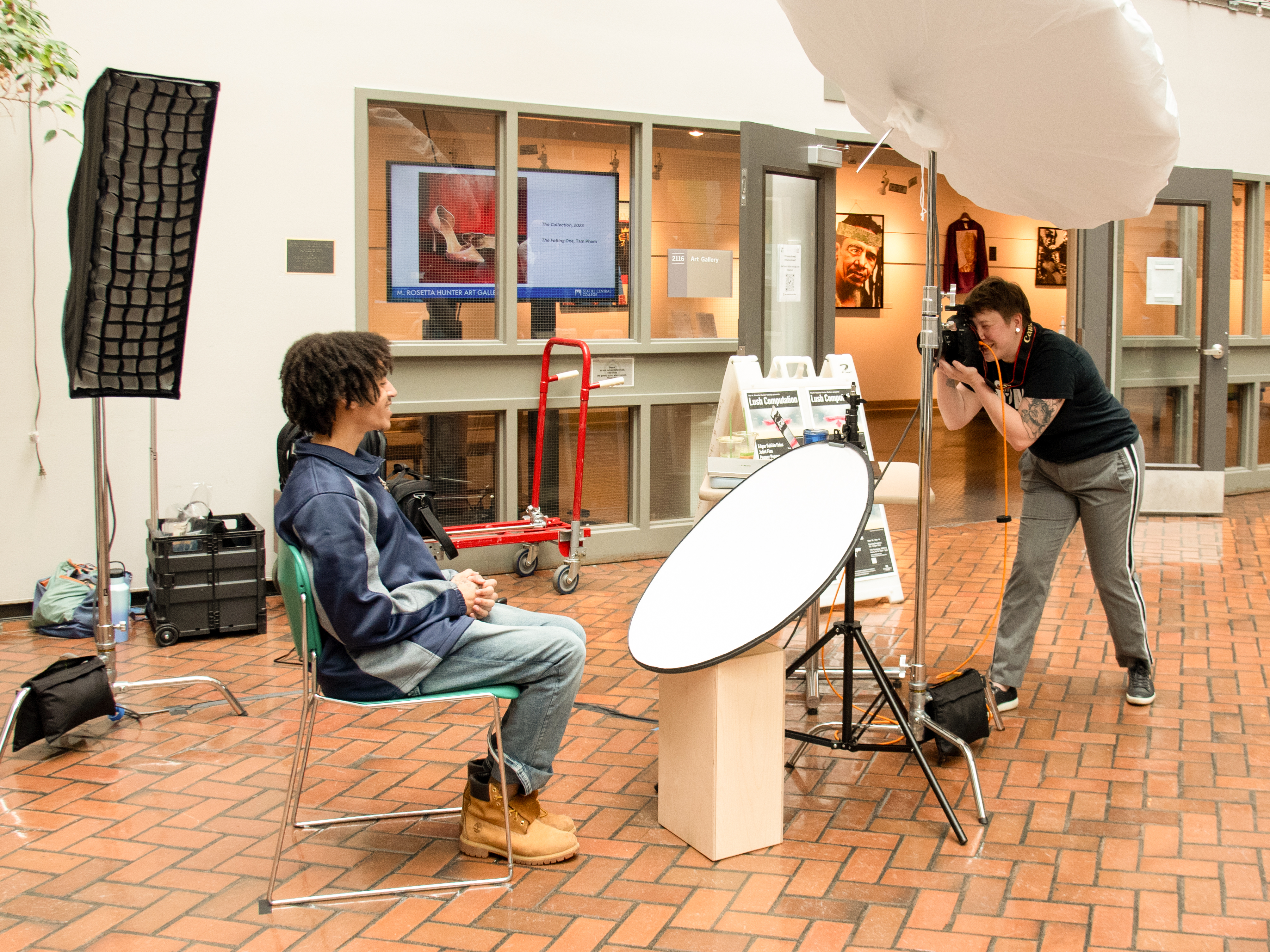 Handshake & Headshots at Seattle Central College