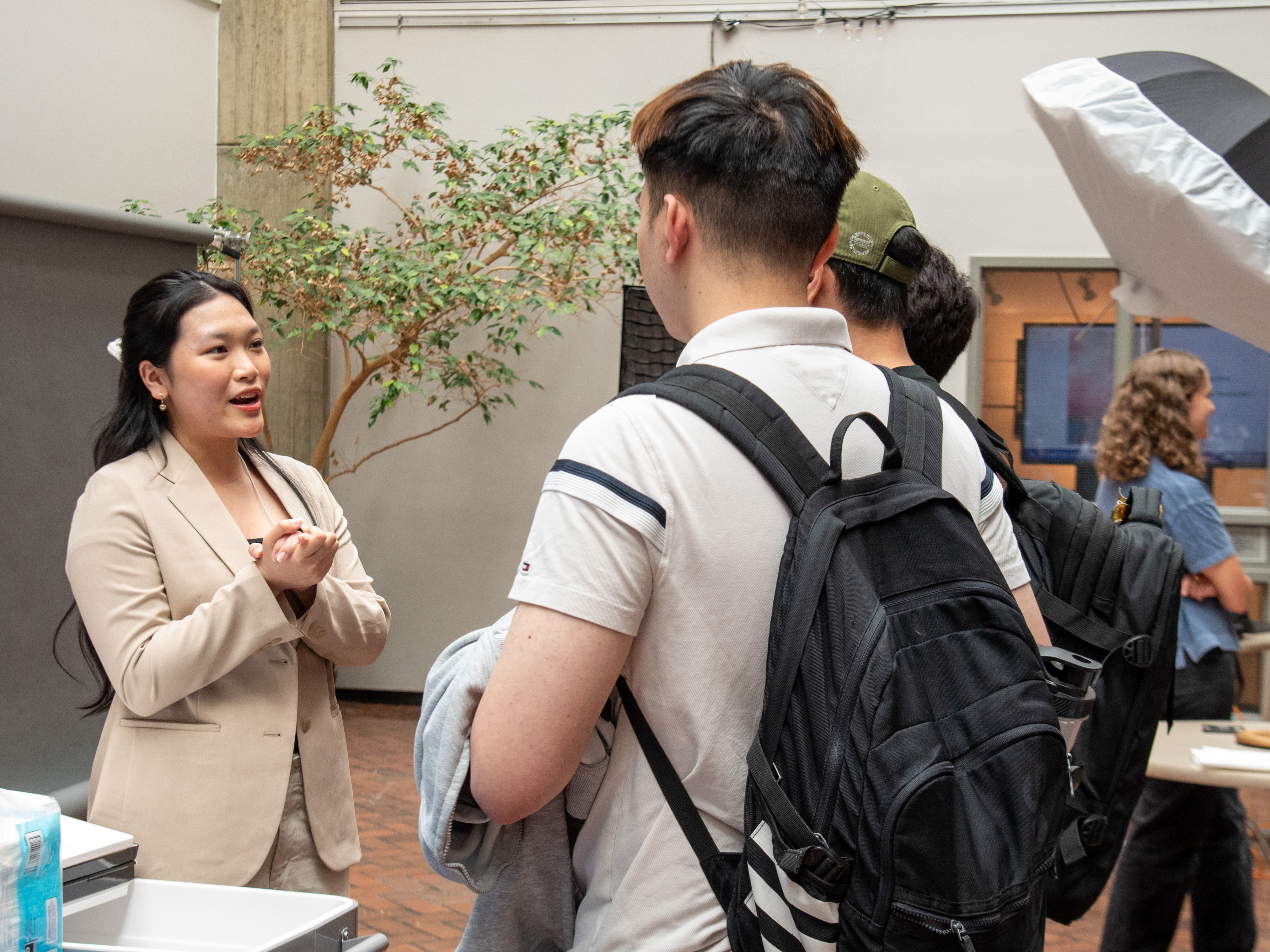 Handshake & Headshots at Seattle Central College