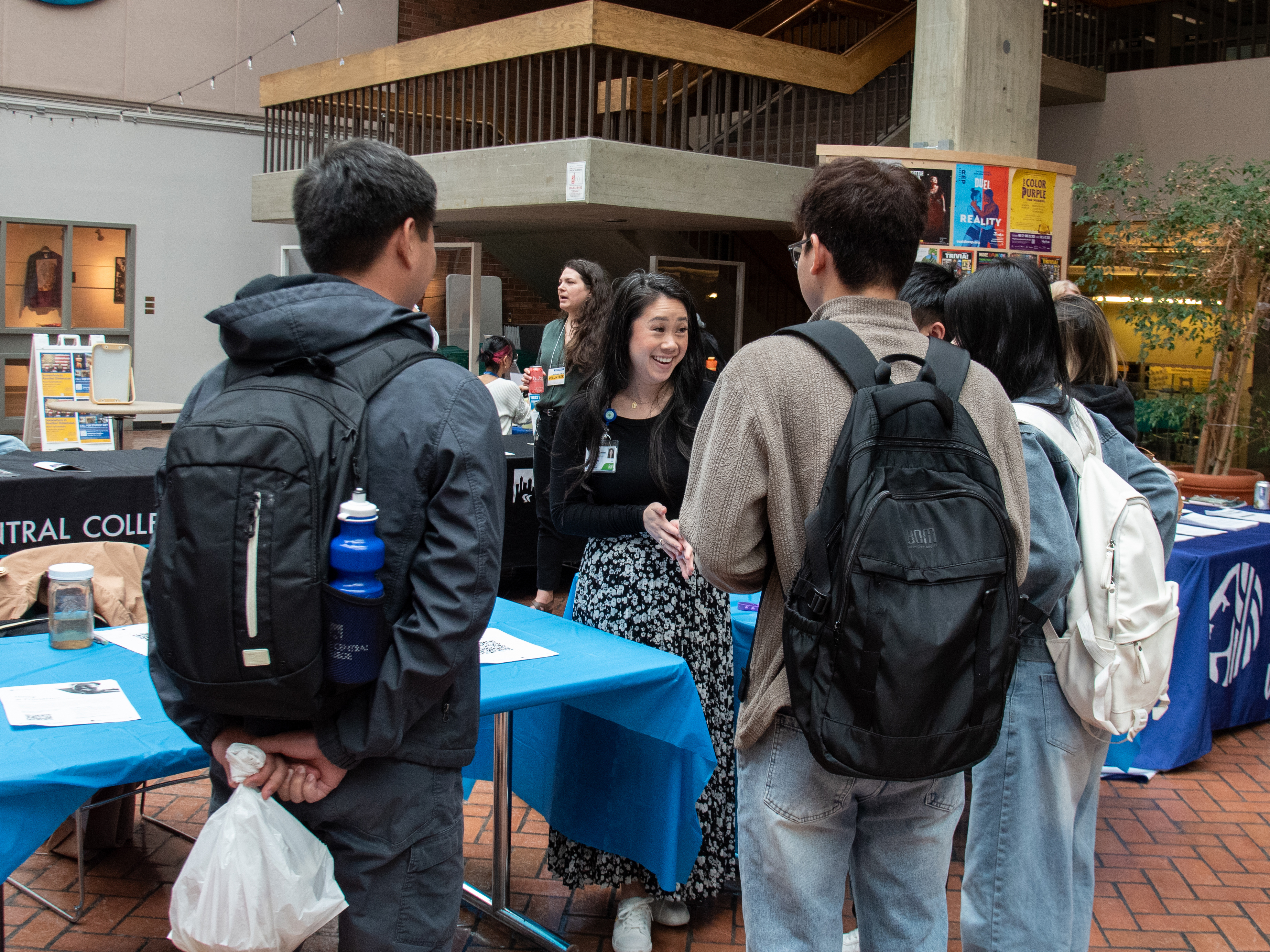 Handshake & Headshots at Seattle Central College