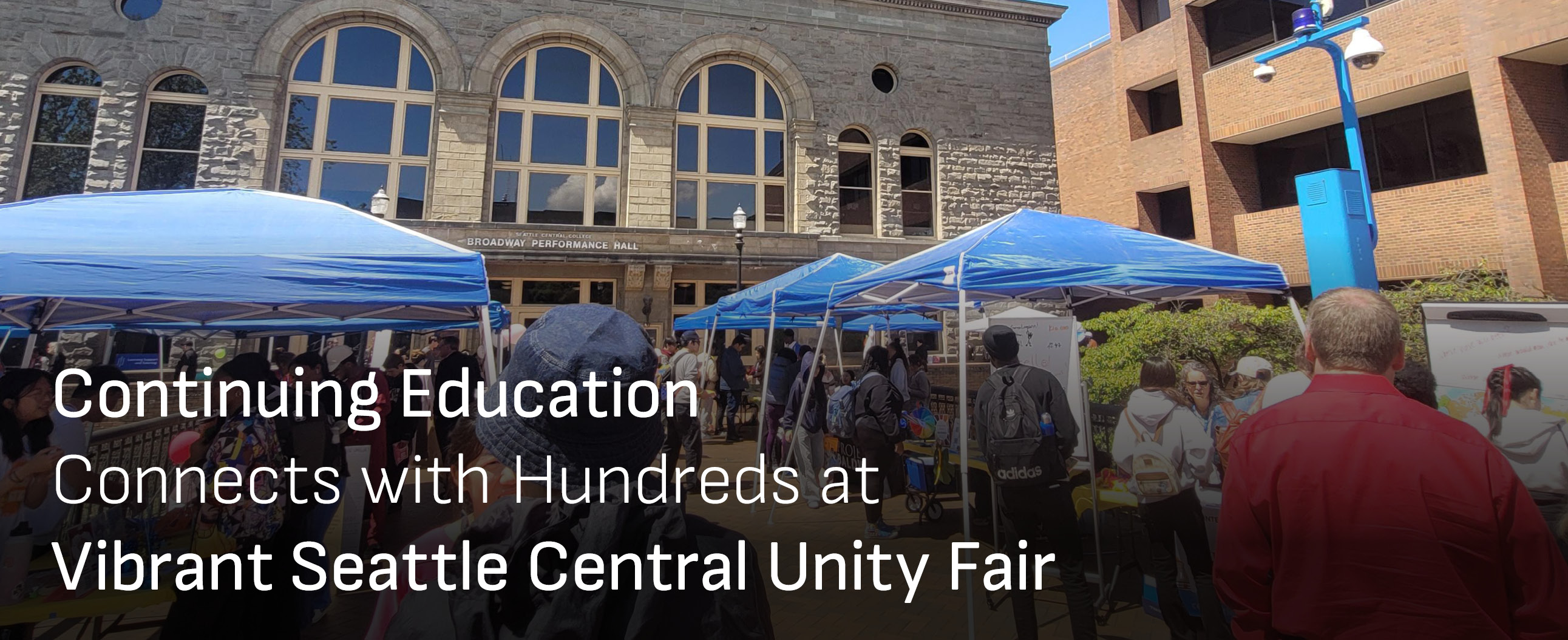 Continuing Education connects with hundreds at vibrant Seattle Central Unity Fair