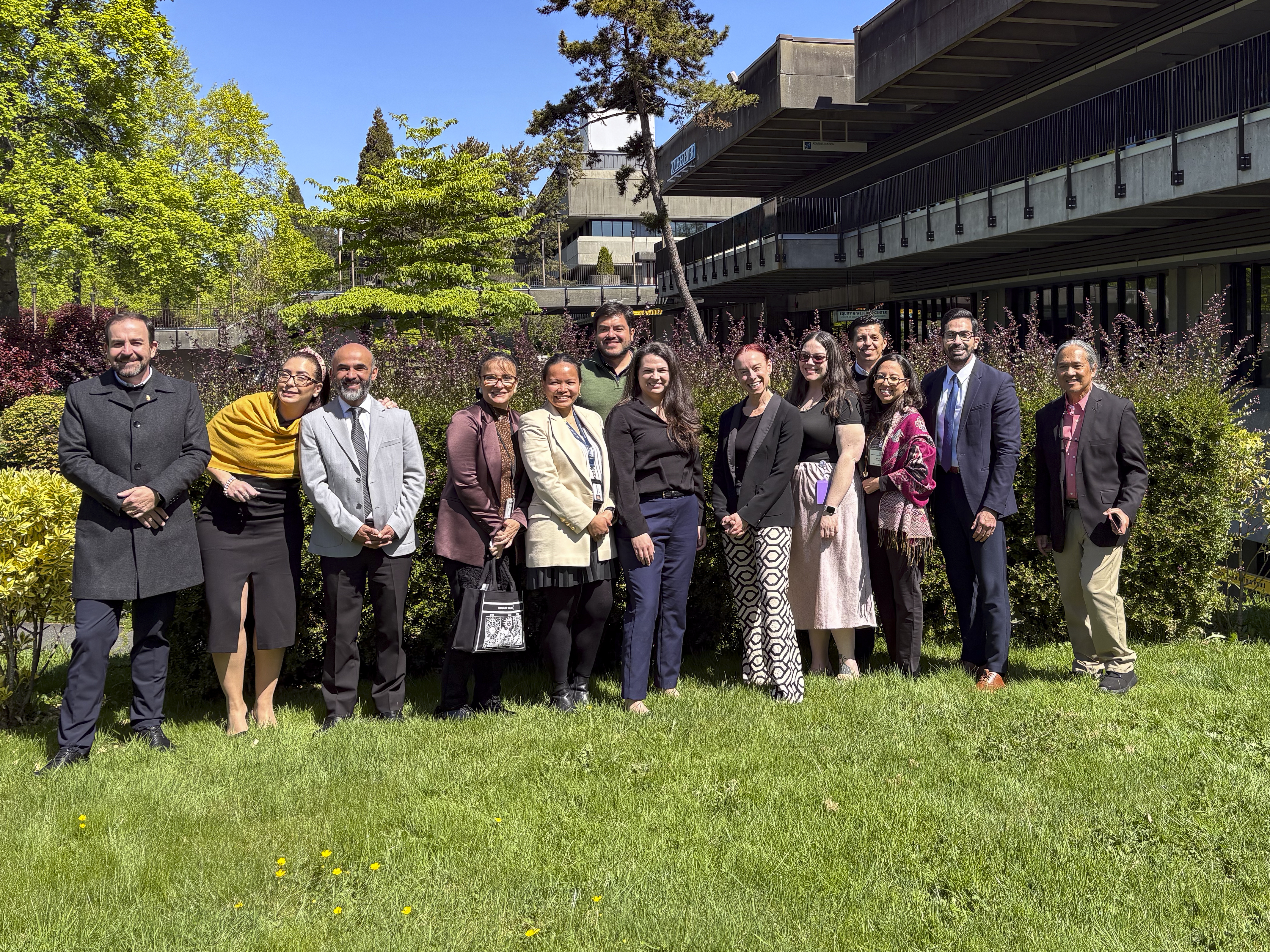 Attendants at the International Visitor Leadership Program meeting.