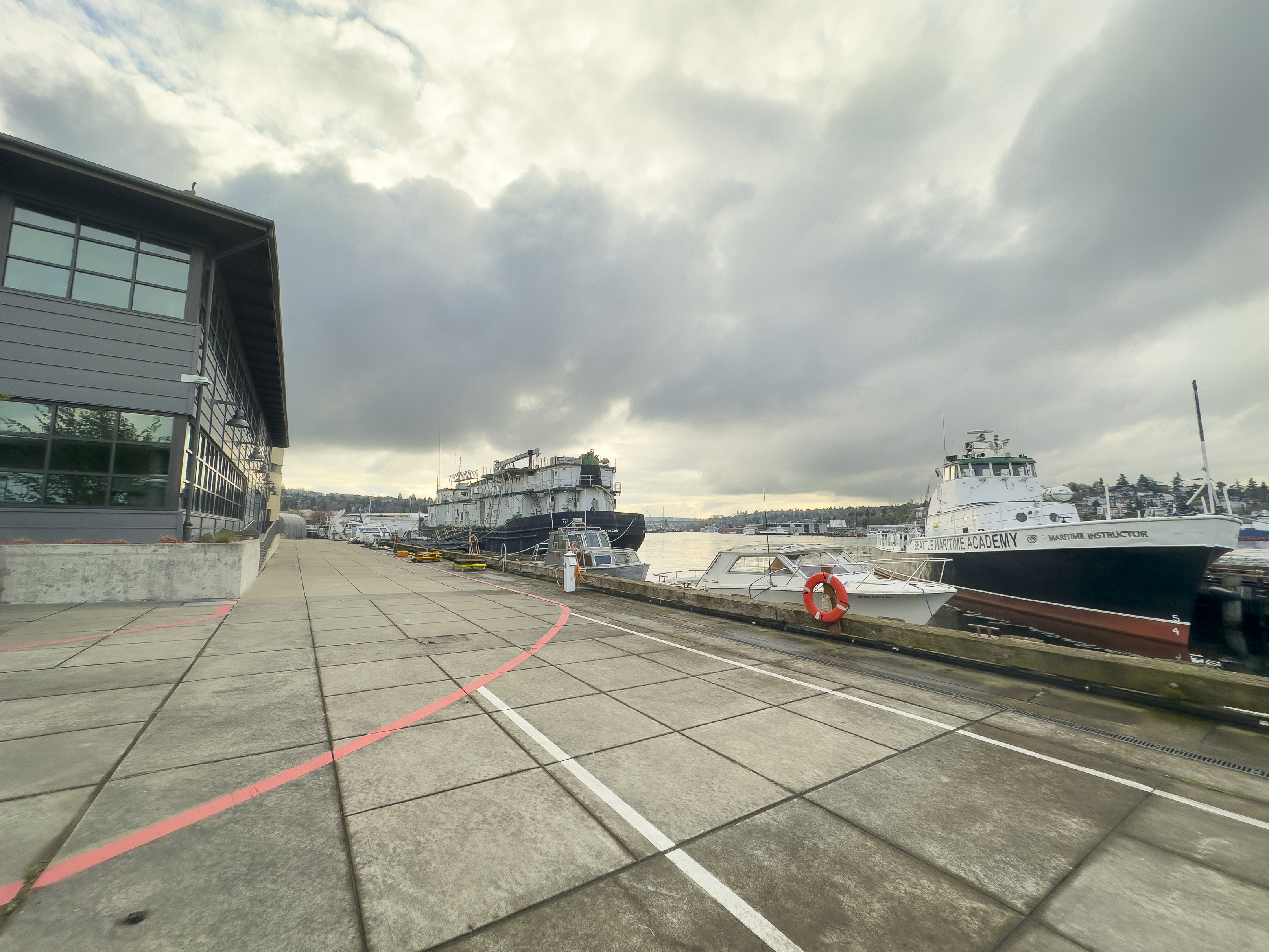 Seattle Maritime Academy's vessels, which serve as "floating classrooms"