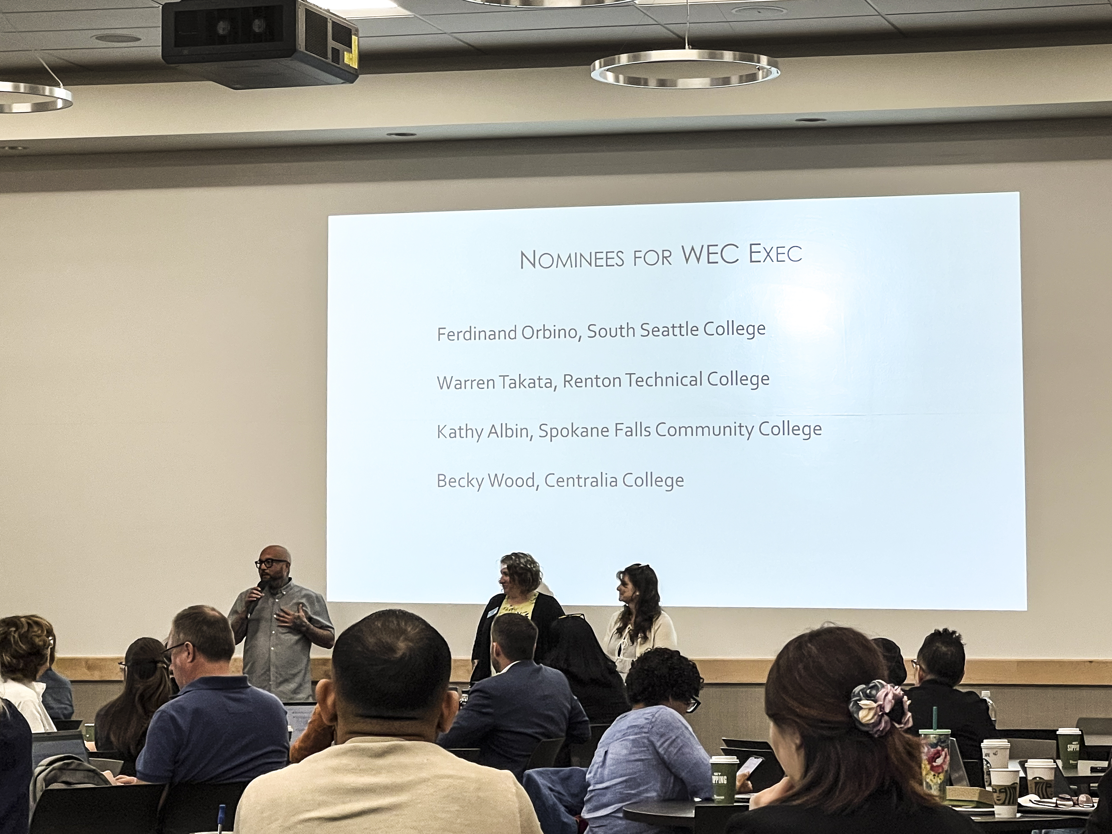 Workforce Education Council nomination of Ferdinand Orbino, South Seattle College Dean of Instruction, as WEC Executive.