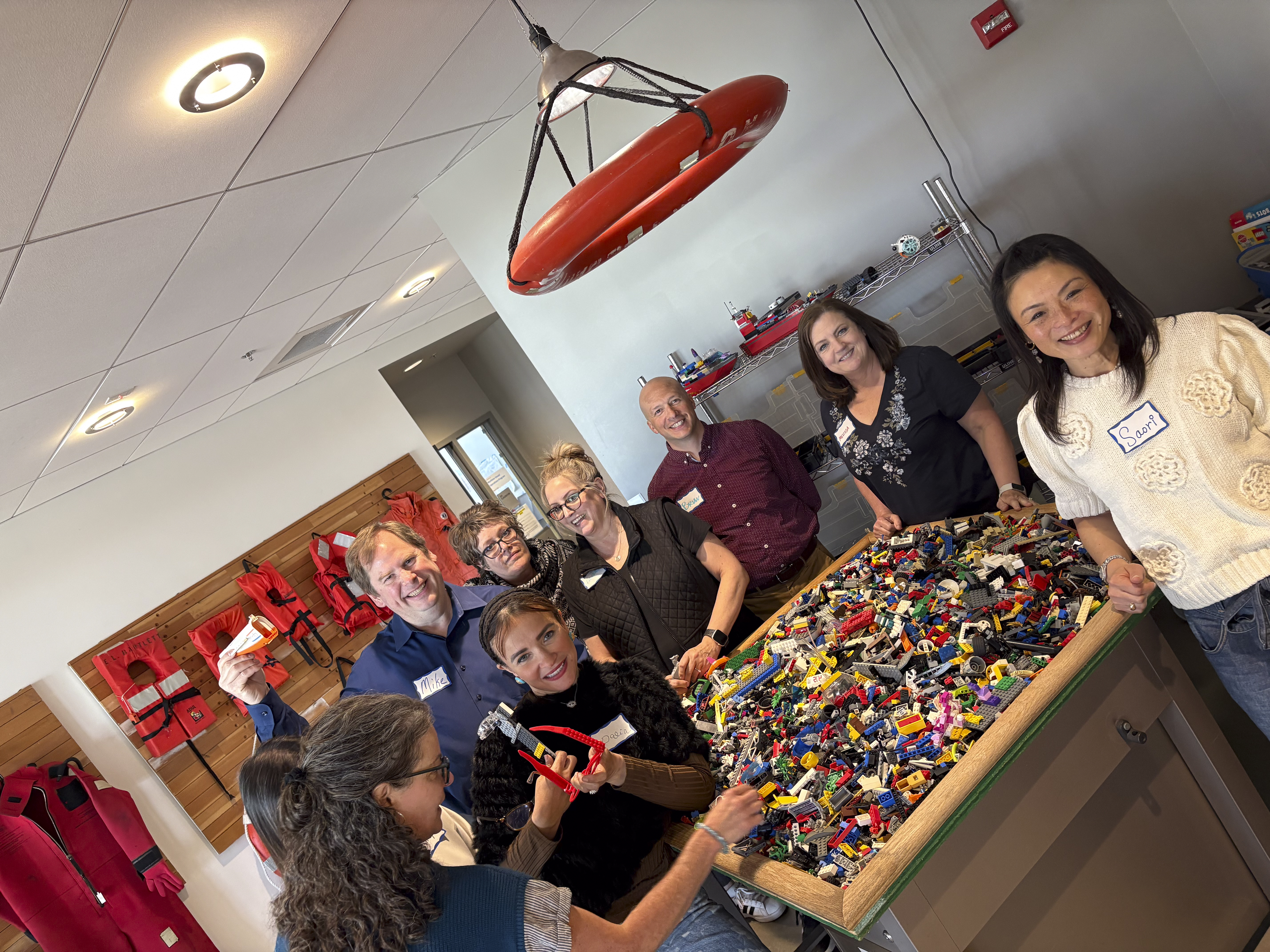 Seattle Colleges Workforce Teams at a District-wide retreat at Seattle Maritime Academy