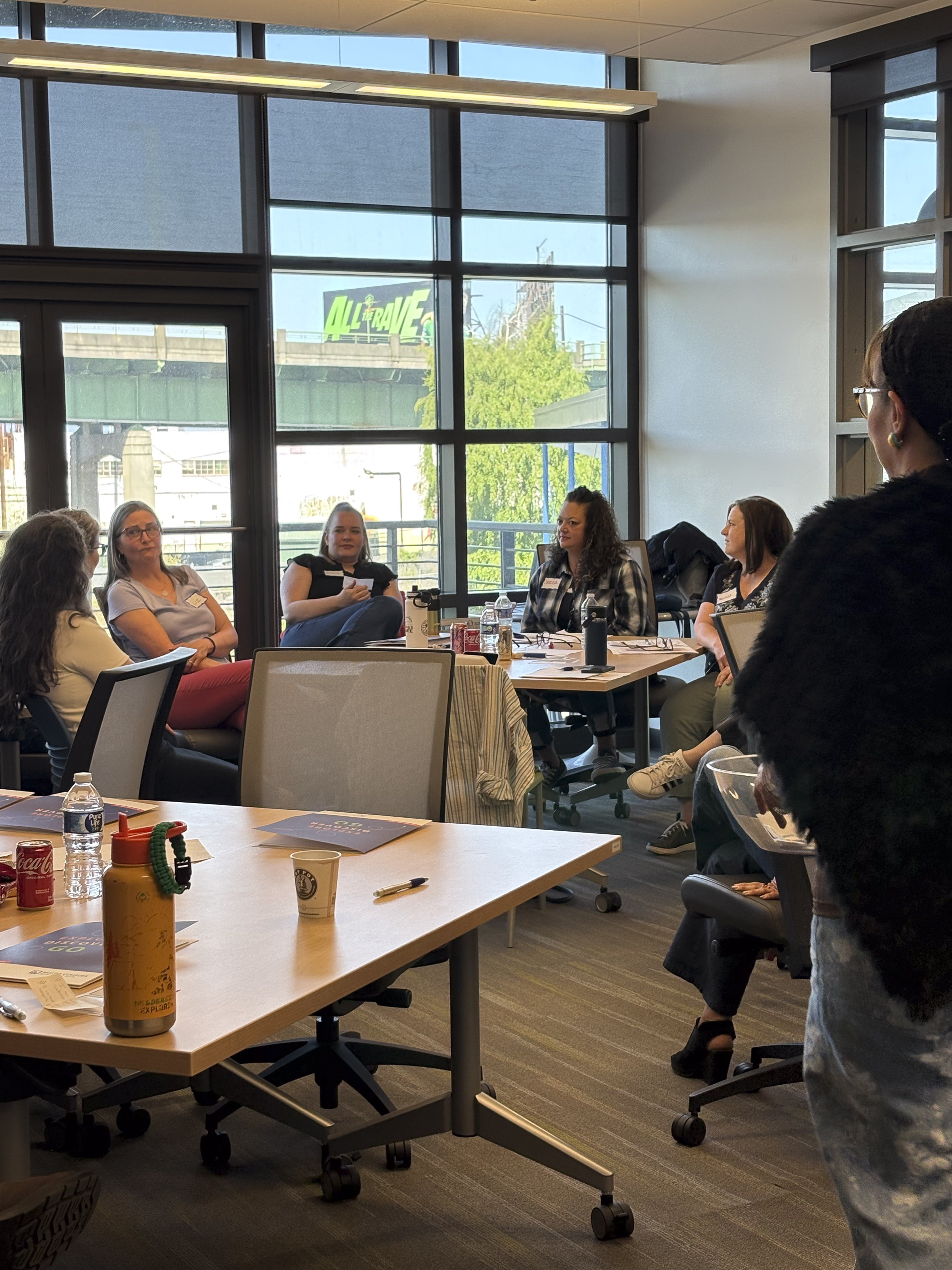 Seattle Colleges Workforce Teams at a District-wide retreat at Seattle Maritime Academy