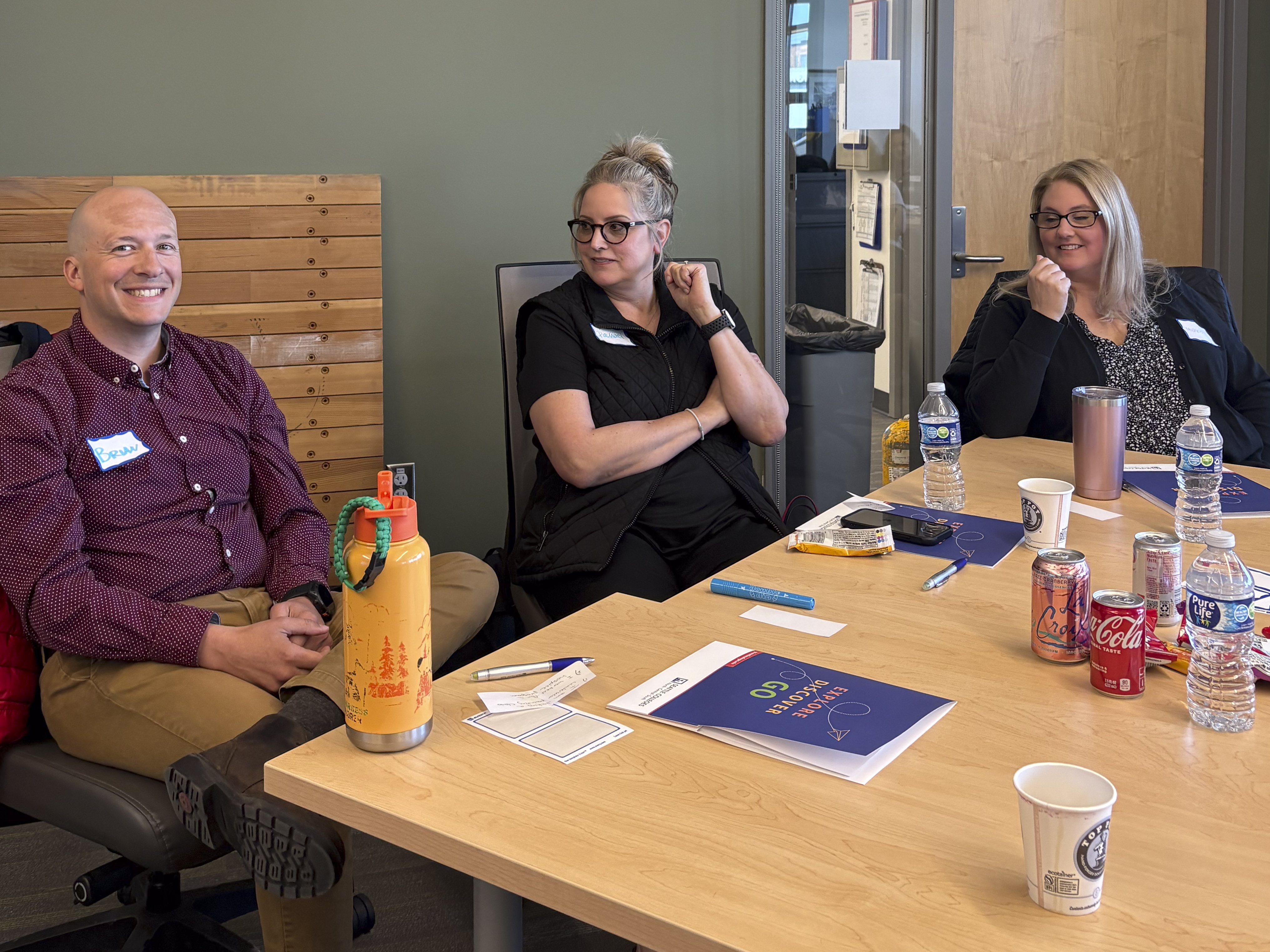 Bryan Pitt, South Seattle College of Continuing Education, at Workforce Retreat
