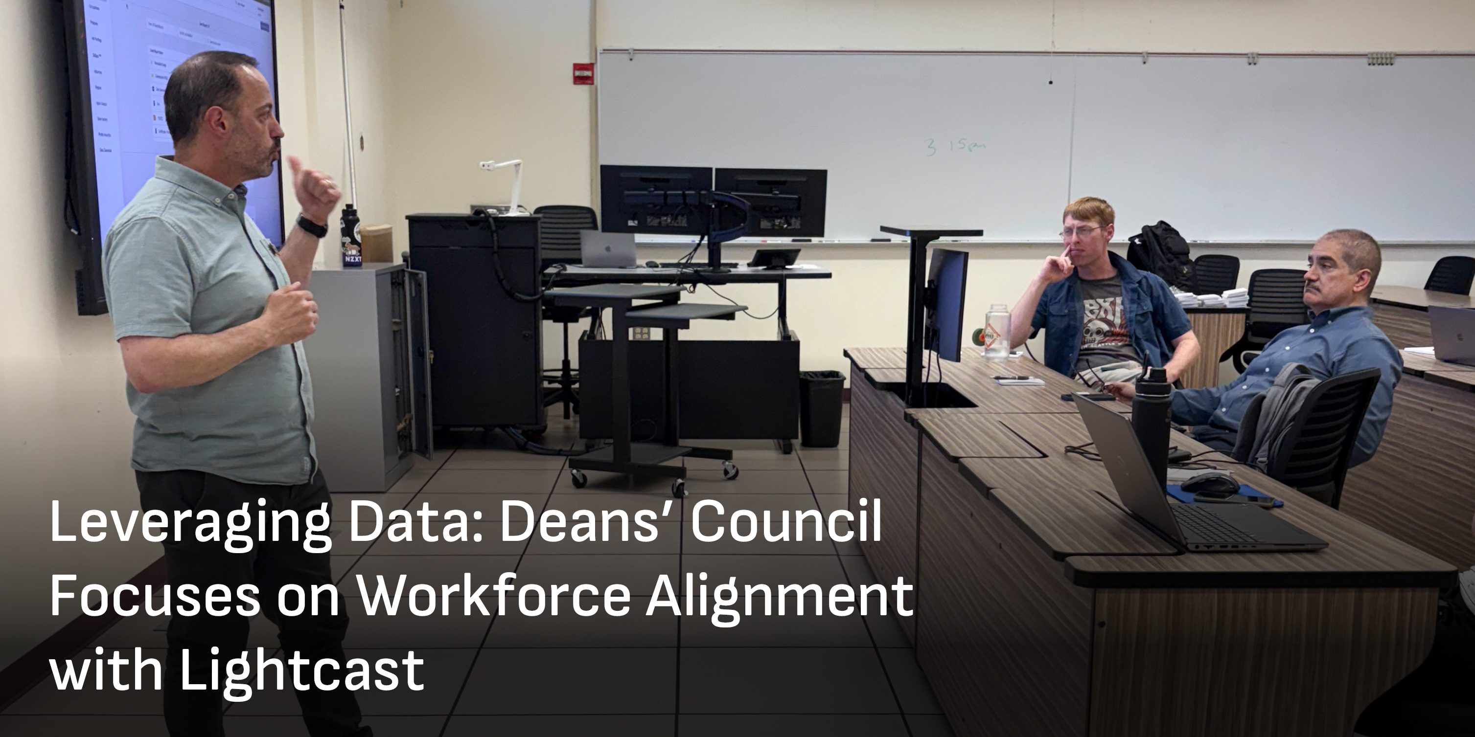 Leveraging Data: Deans’ Council Focuses on Workforce Alignment with Lightcast 
