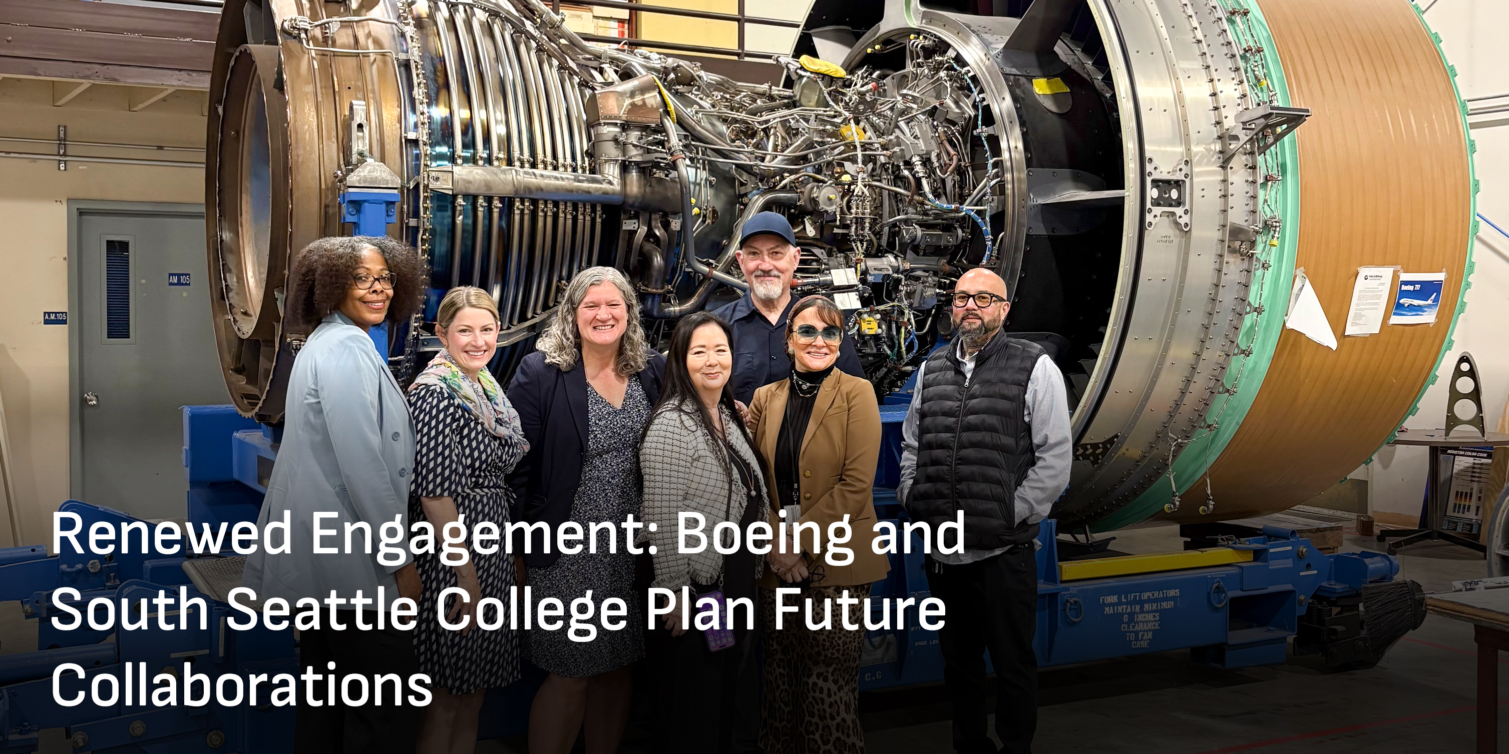 Renewed Engagement: Boeing and South Seattle College Plan Future Collaborations 