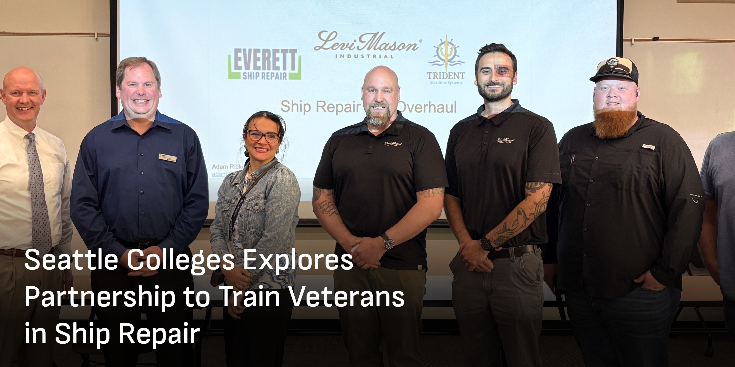 Seattle Colleges Explores Partnership to Train Veterans in Ship Repair 