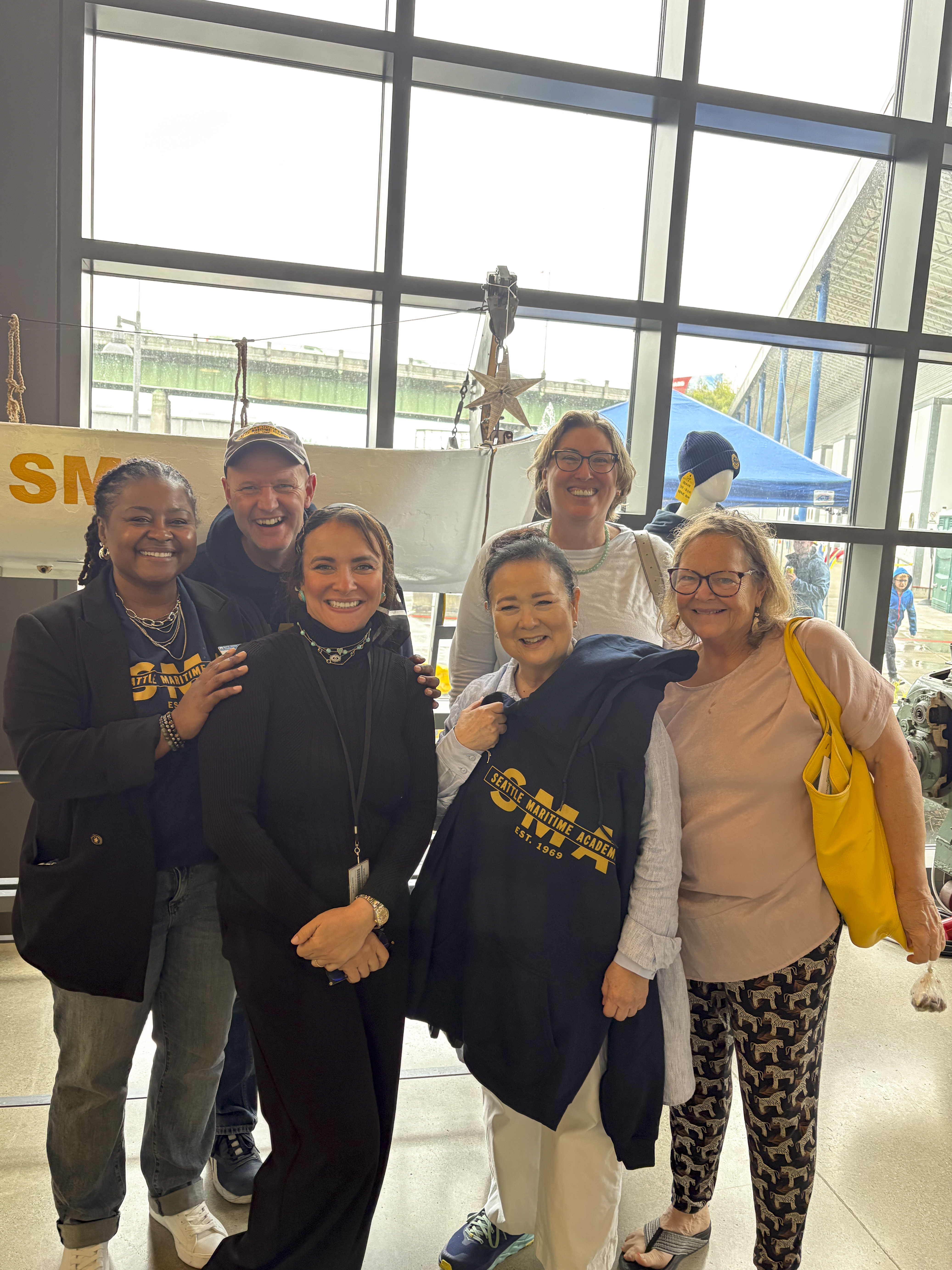 Seattle Colleges leadership at SMA Community Day.
