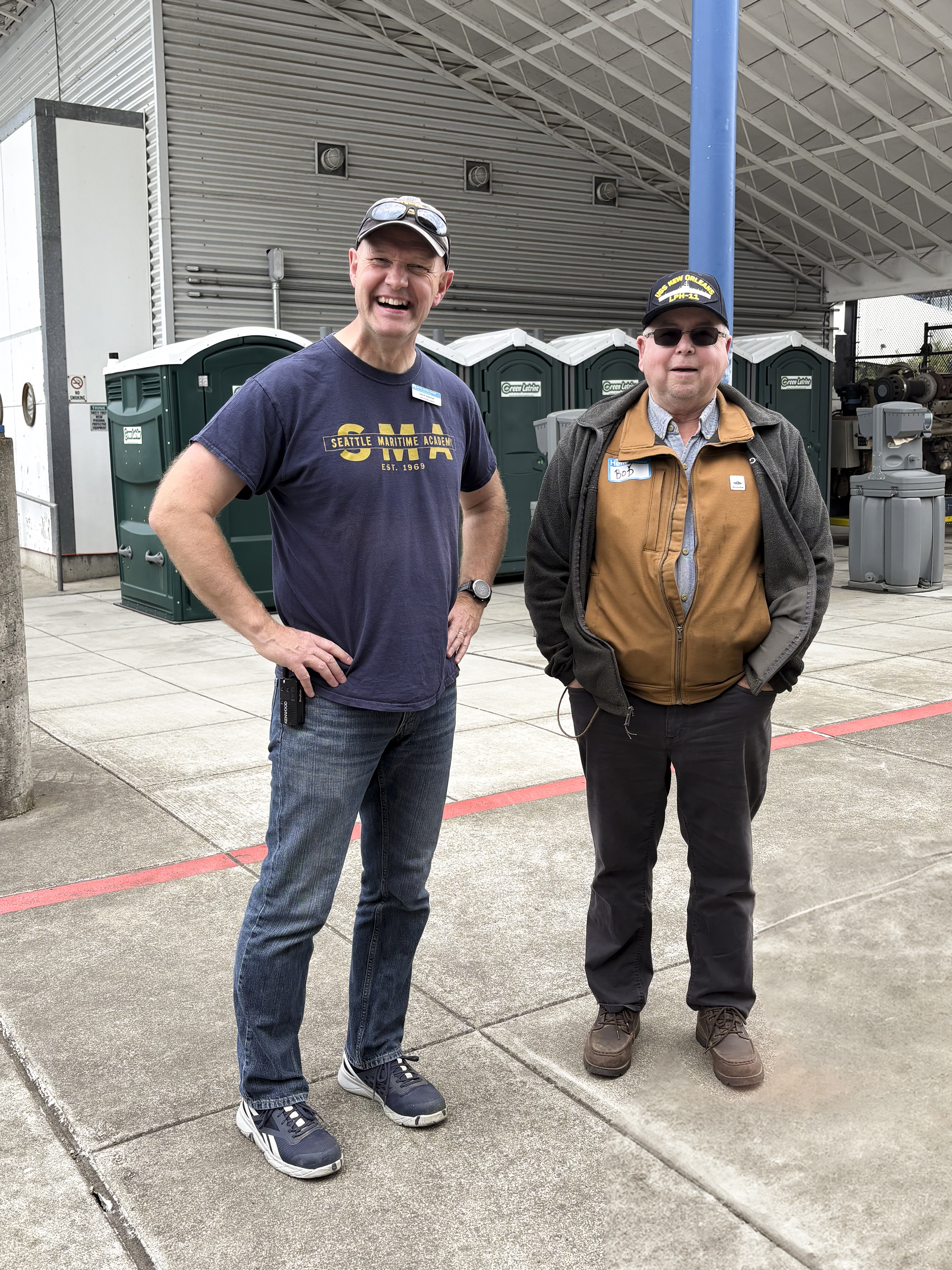 Commander (R) Danny Blanchard (Dean of Instruction at Seattle Maritime Academy)