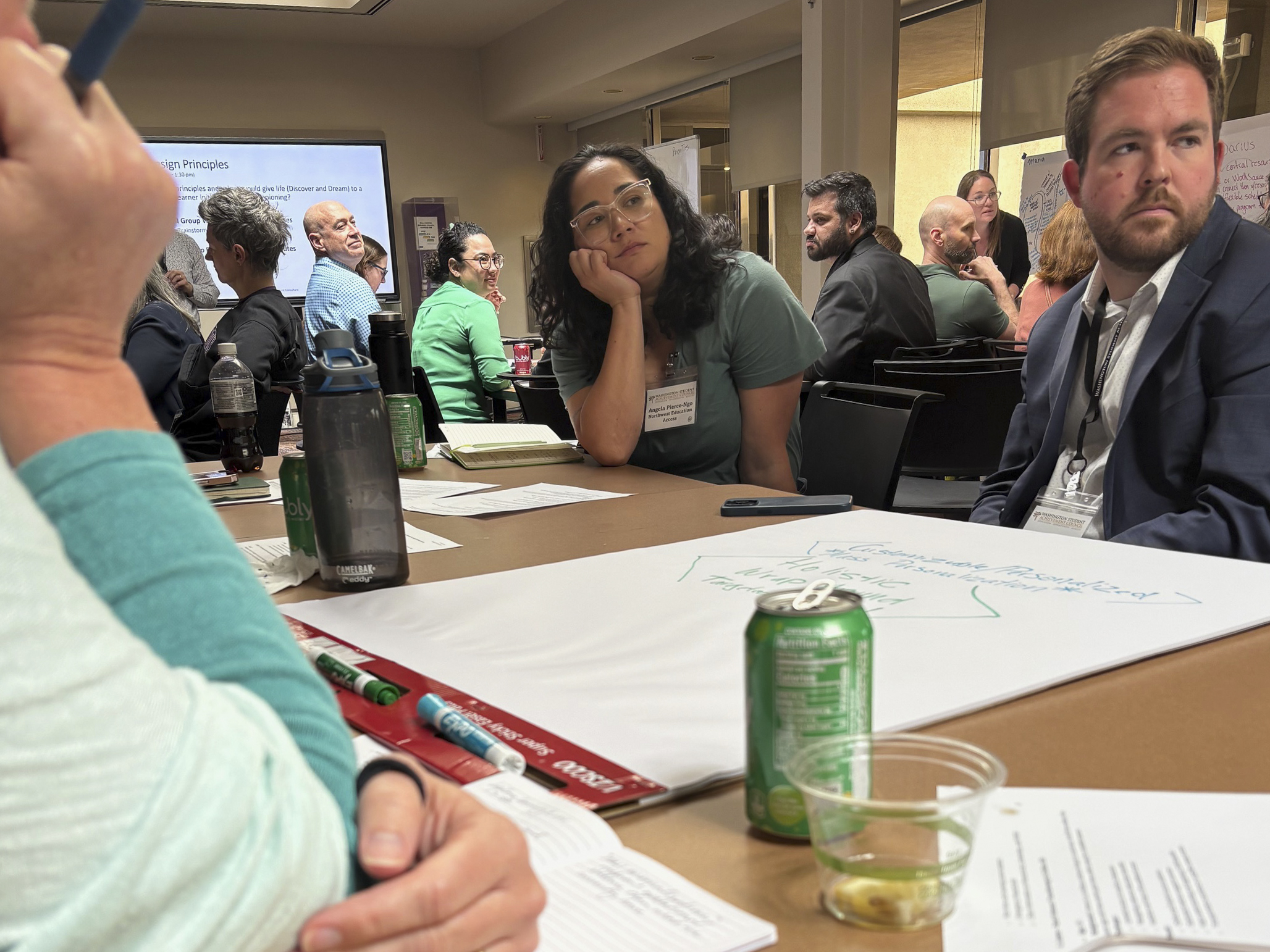 Participants at the Local Education Adult Resource Network (LEARN) convening from the Washington Student Achievement Council.