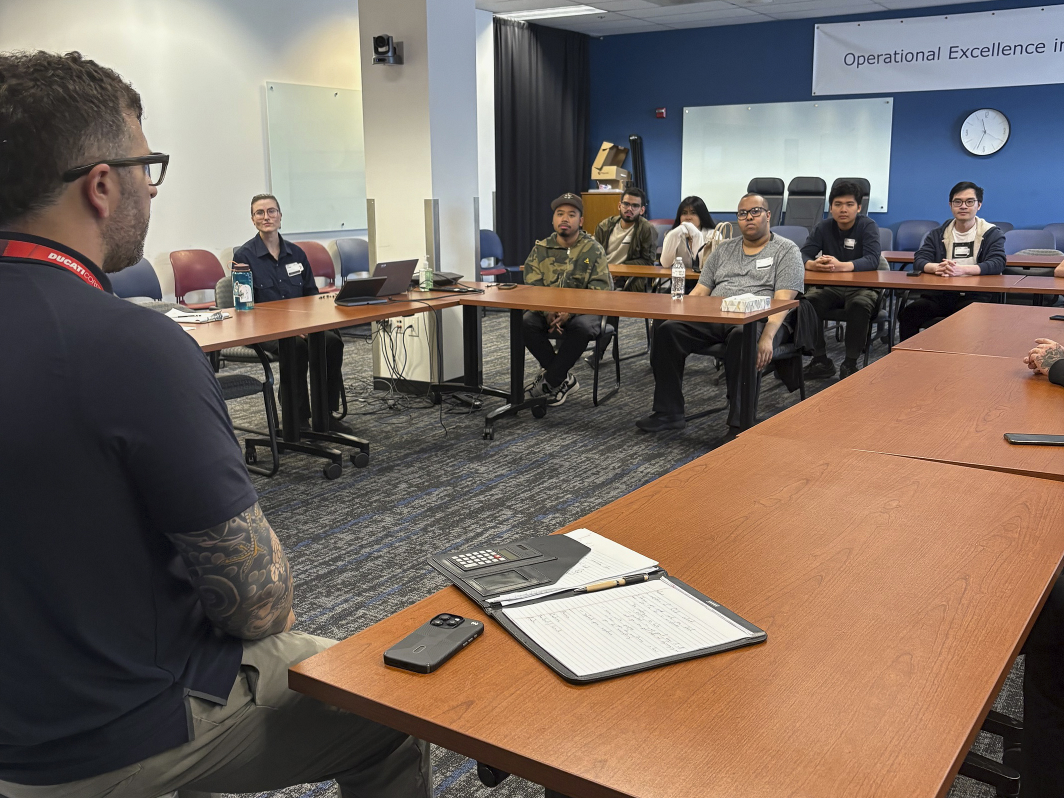 Christopher Pratt, Alaska Airlines Director of Maintenance, Planning and Aircraft Routing, Technical Advisory Committee Chair for South Seattle College's AMT Program, and South Seattle College Alumni