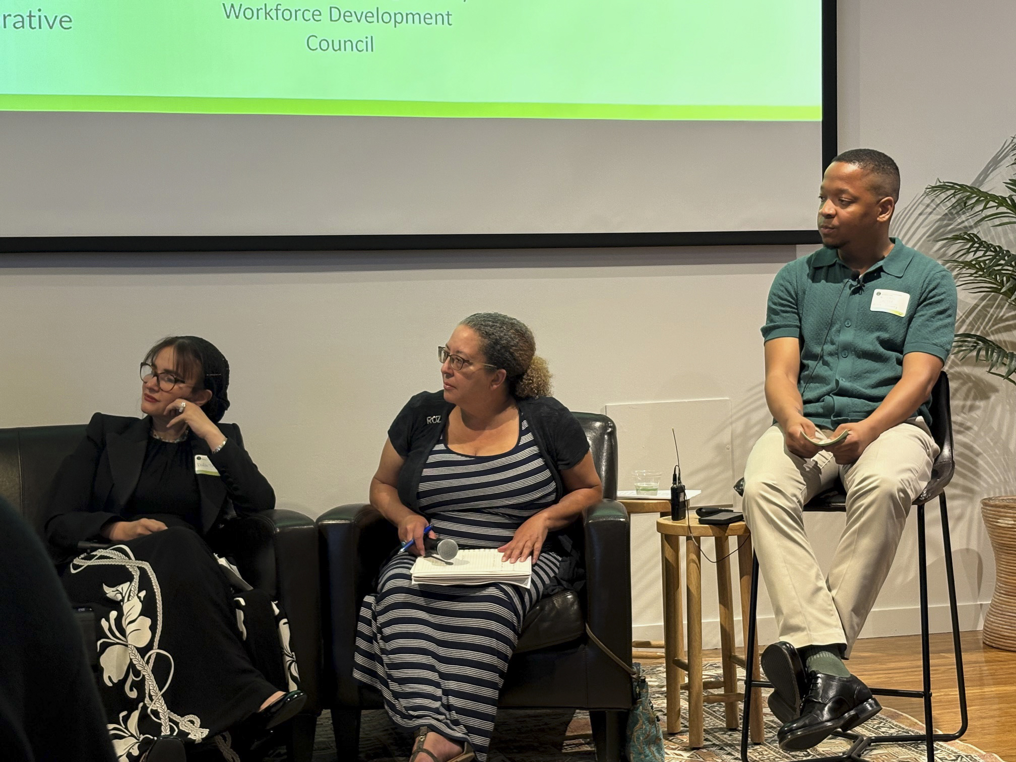Dr. Dalia Sherif among panel members at "Call to Action" discussion as part of PNW Climate Week.