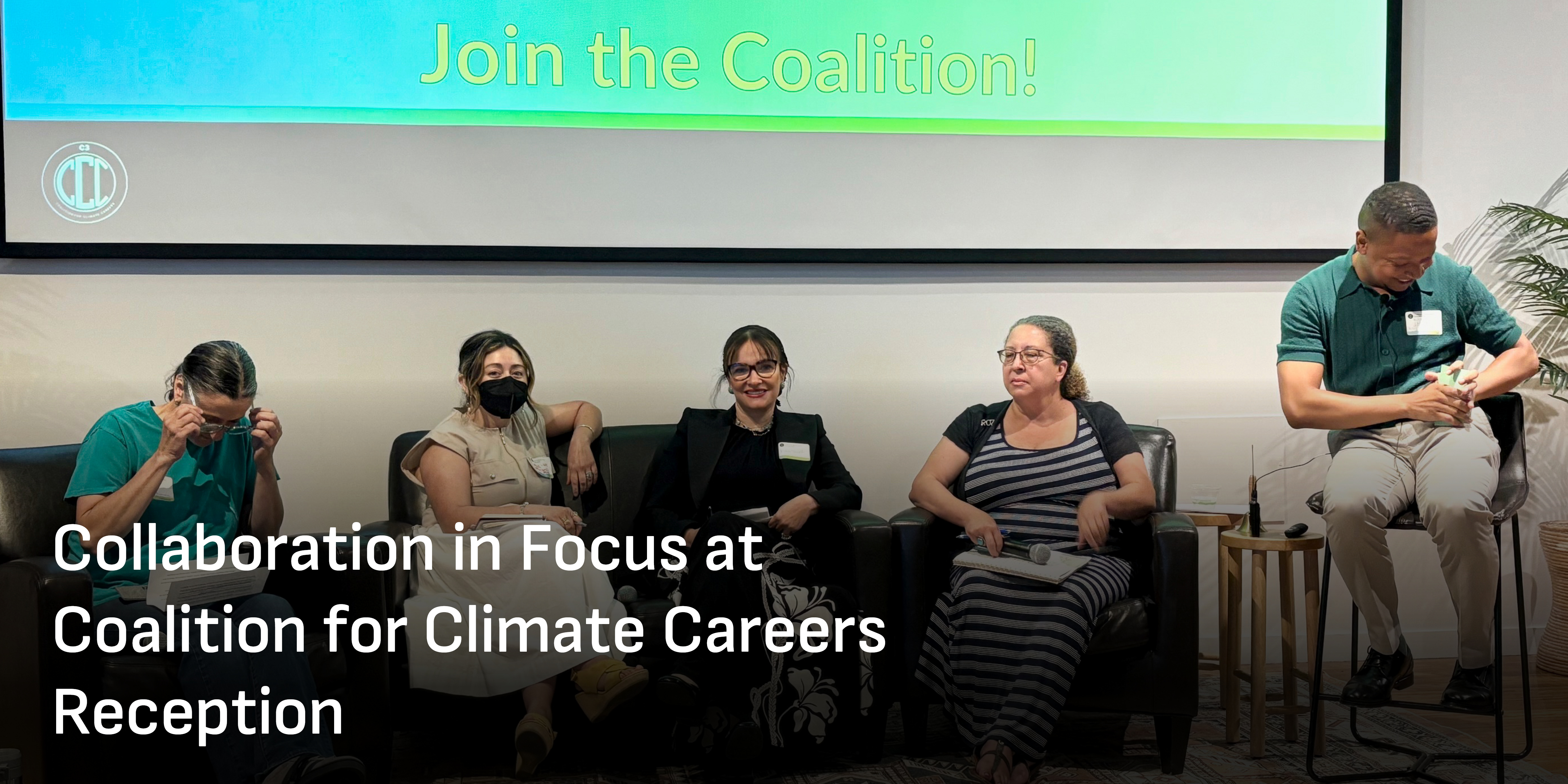 Collaboration in Focus at Coalition for Climate Careers Reception