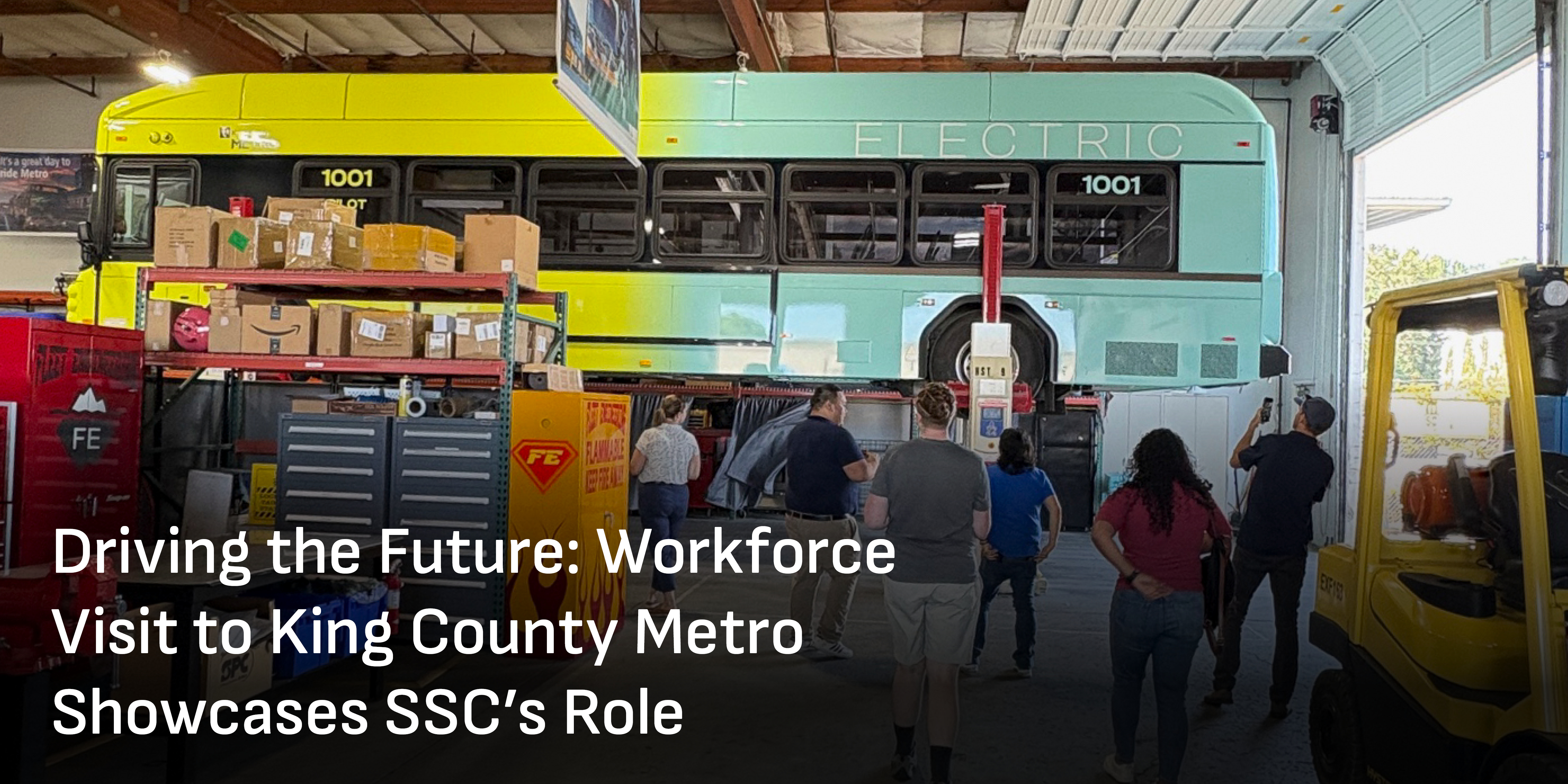 Driving the Future: Workforce Visit to King County Metro Showcases SSC's Role
