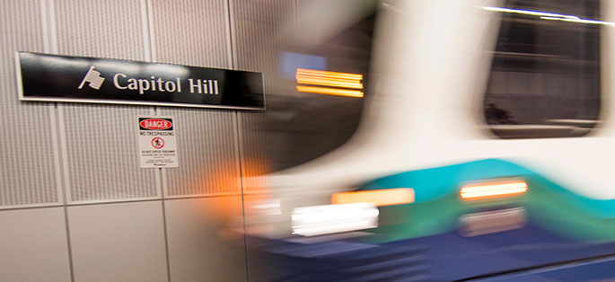 Capitol Hill light rail station