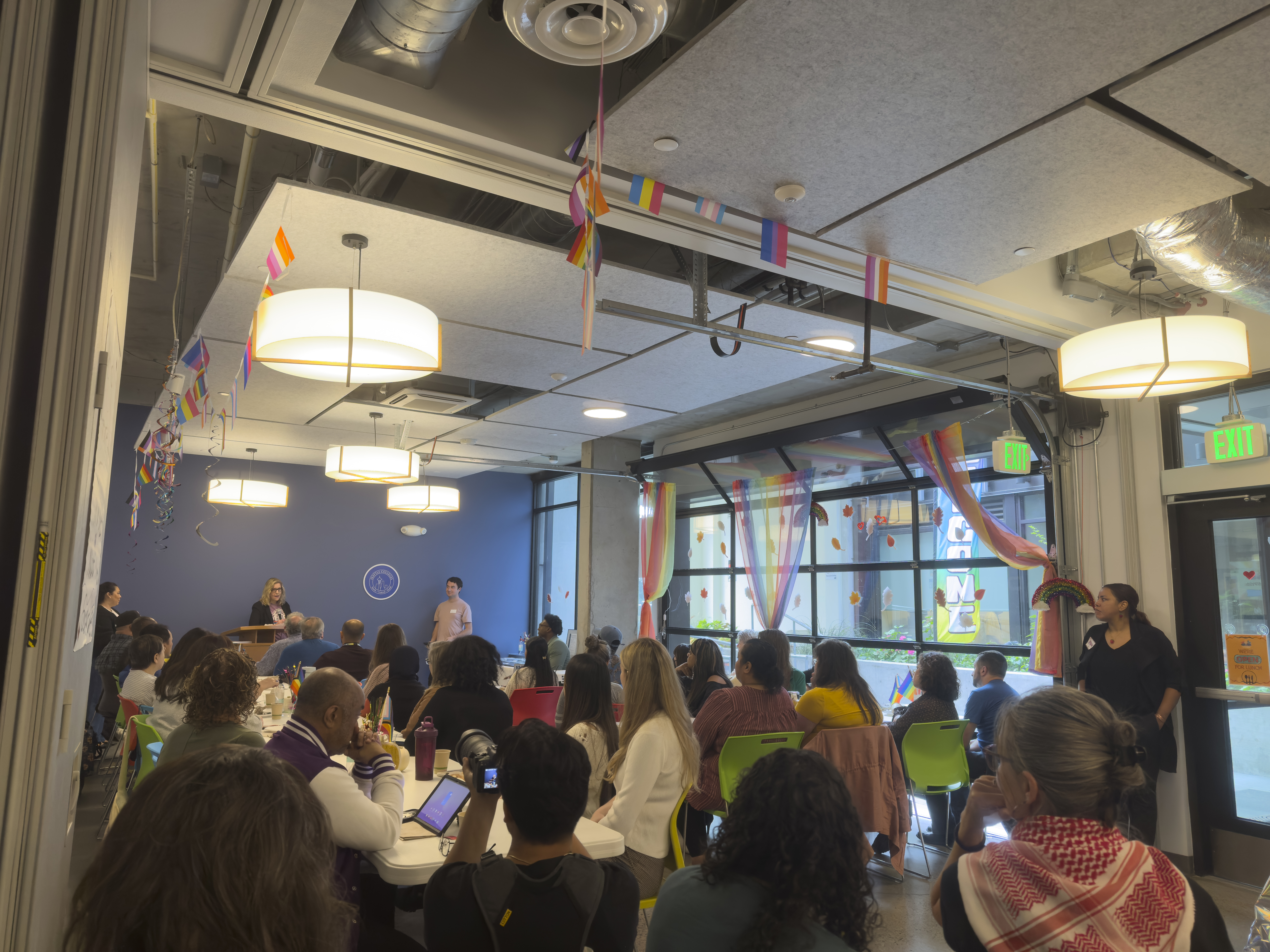 Siegal Center (Seattle Colleges District Offices) staff at GenPride in Seattle