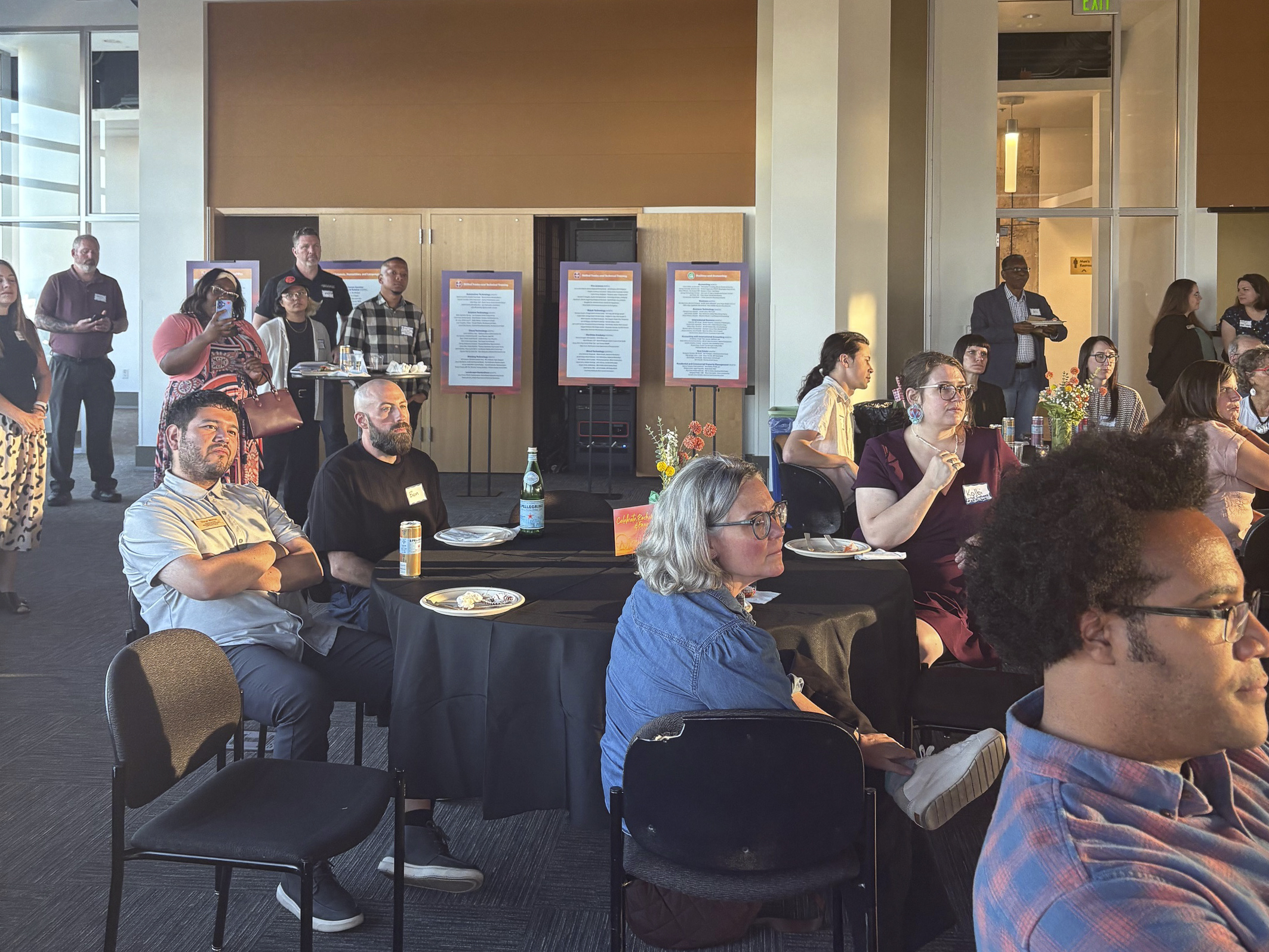 Attendees at the TAC Appreciation Event held at Seattle's Pacific Tower.
