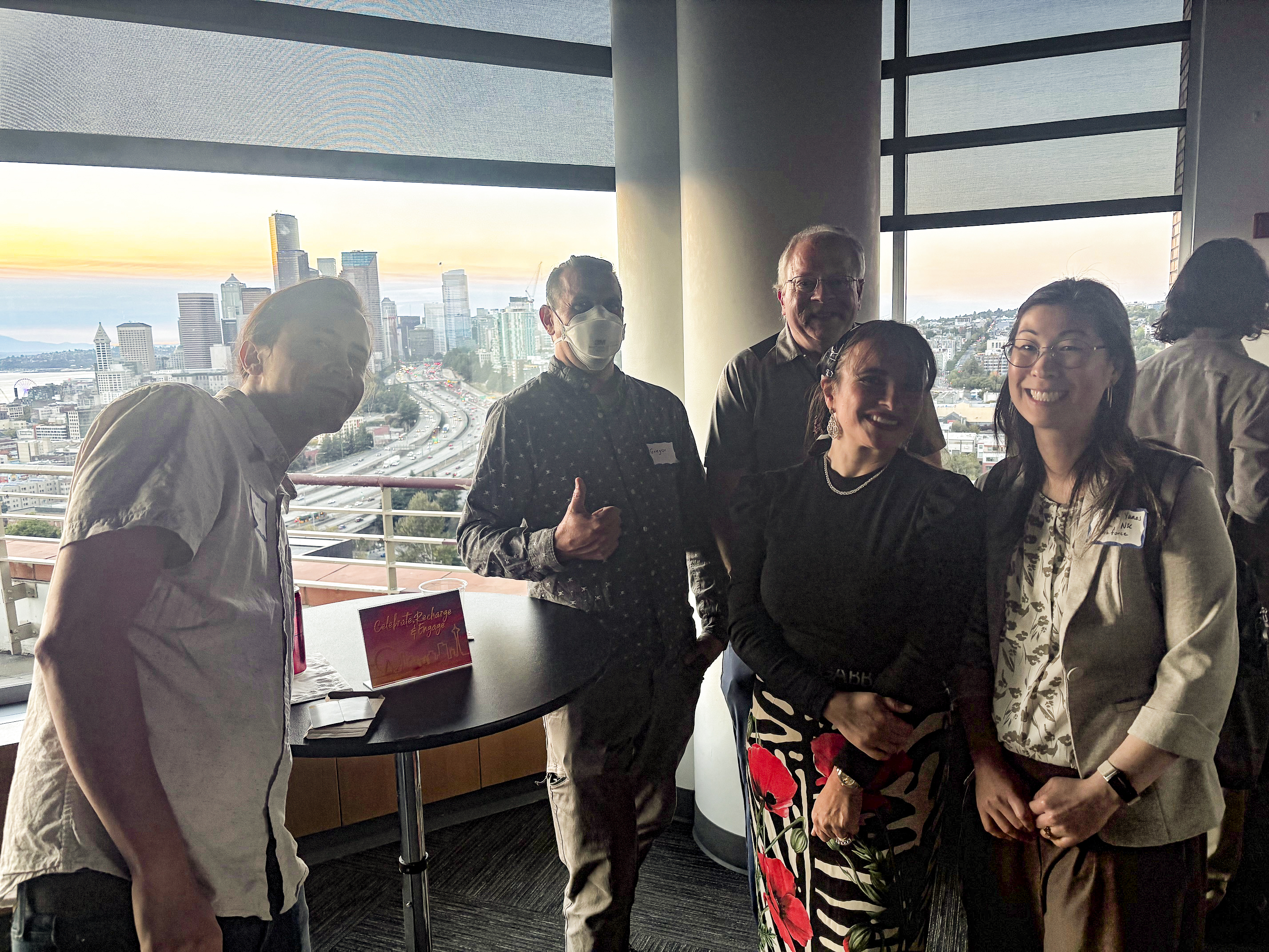 Attendees at the TAC Appreciation Event held at Seattle's Pacific Tower.