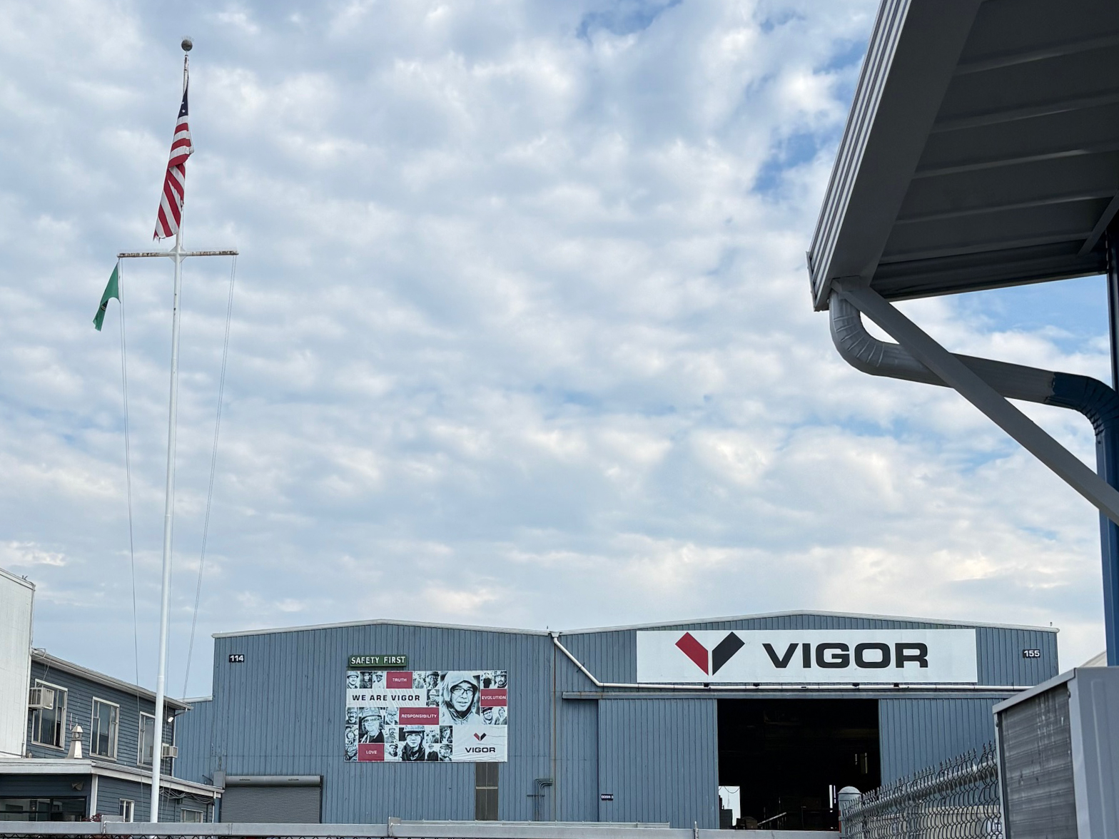 A view of the Vigor Welding Center. More details in the article.