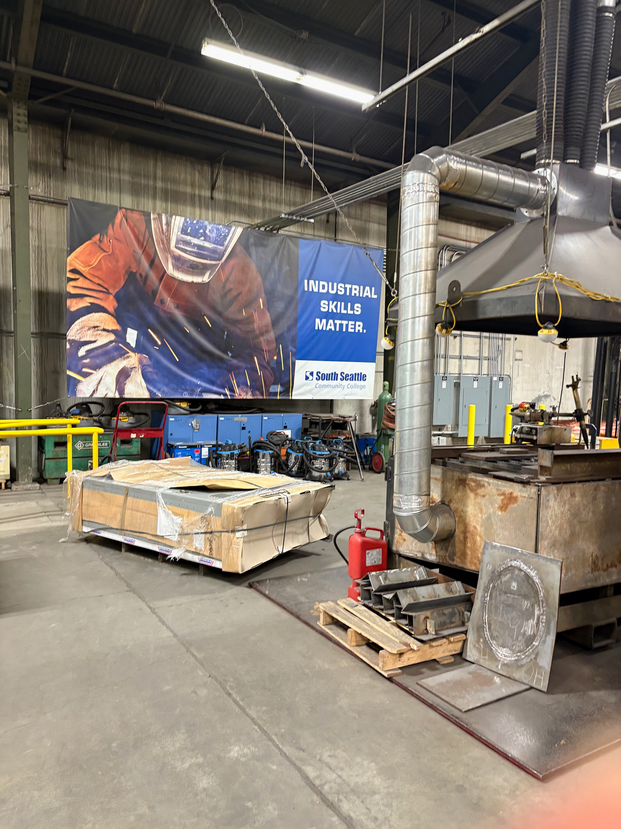 A section of the Vigor Welding Center facilities.