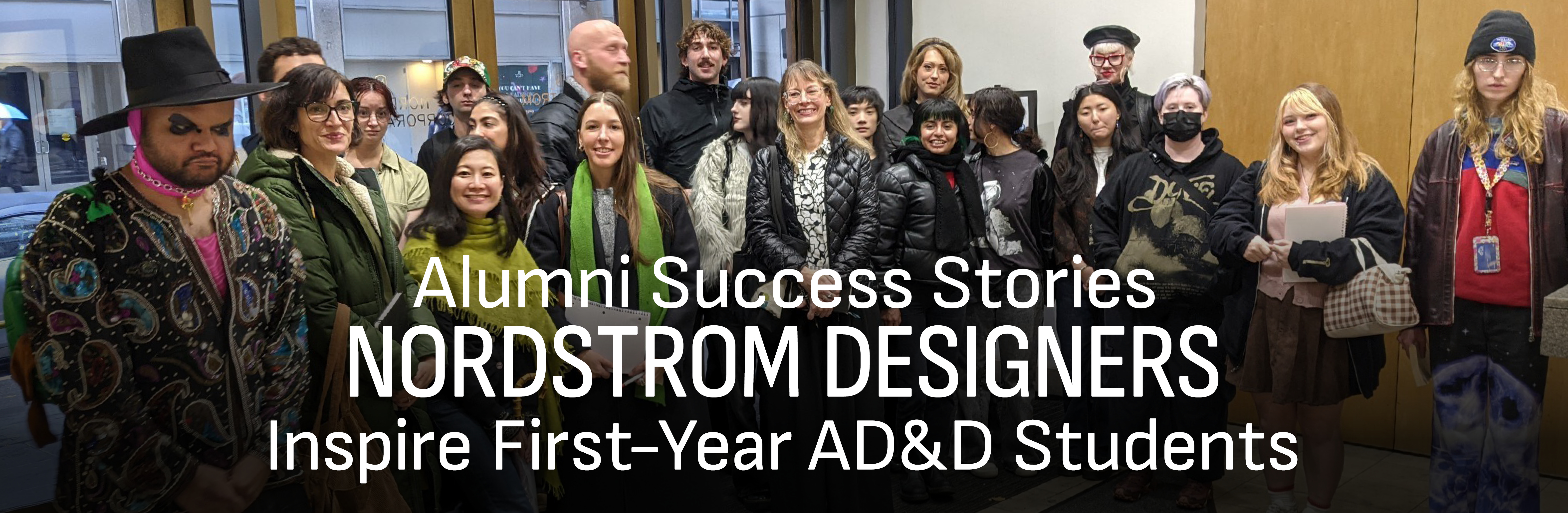 Alumni Success Stories: Nordstrom Designers Inspire First-Year AD&D Students 