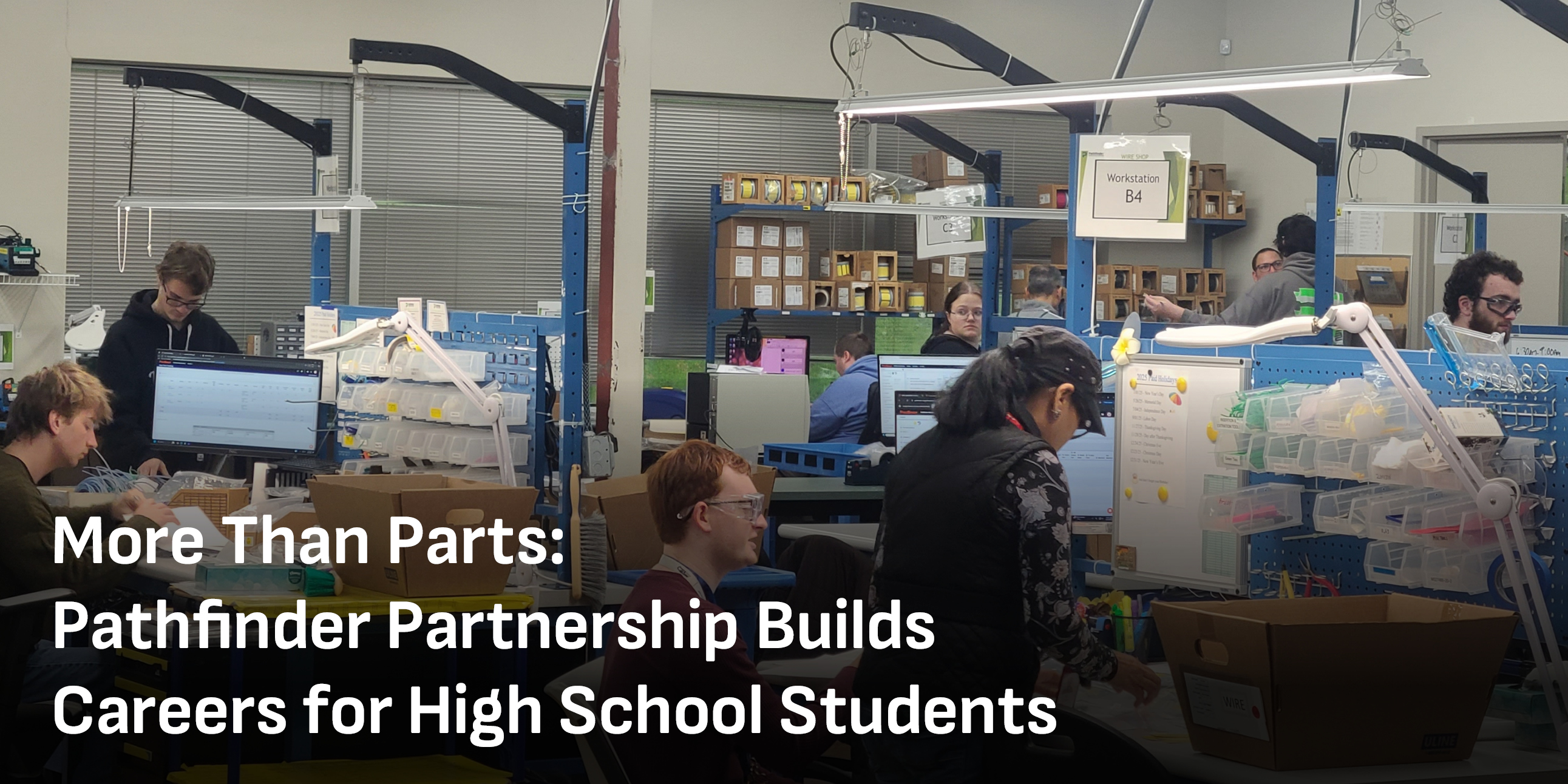 October Headliner 4: More Than Parts: Pathfinder Partnership Builds Careers for High School Students 