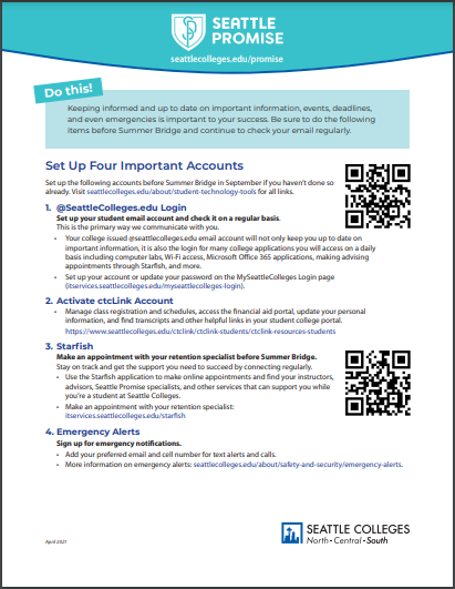 Flyer - Important Accounts