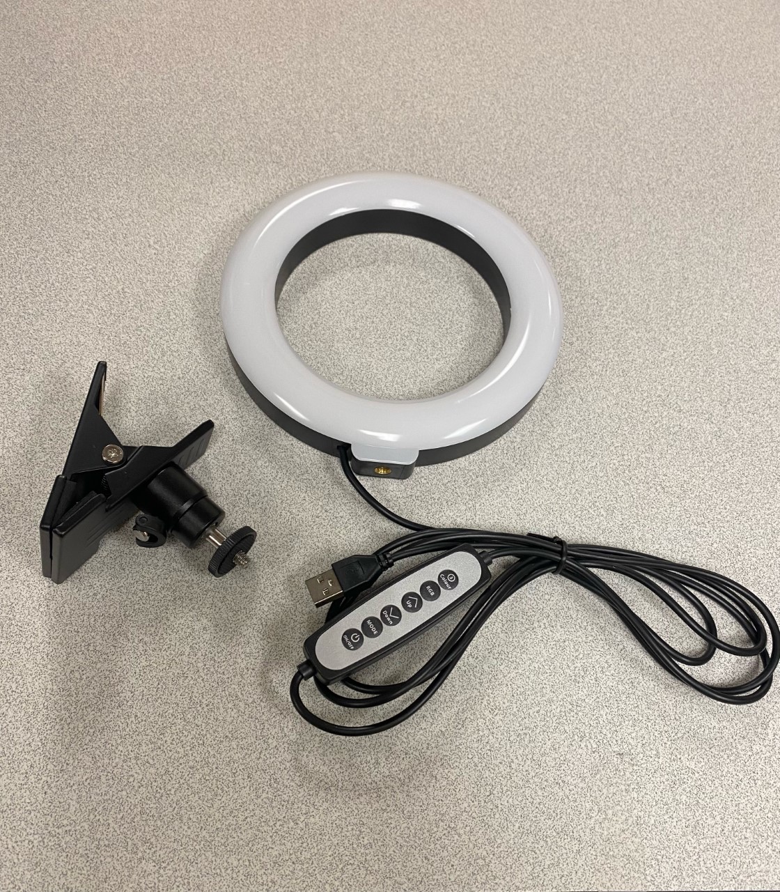 Ring Light with Clip