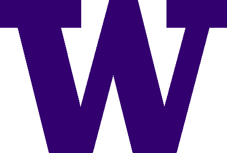 UW purple W logo
