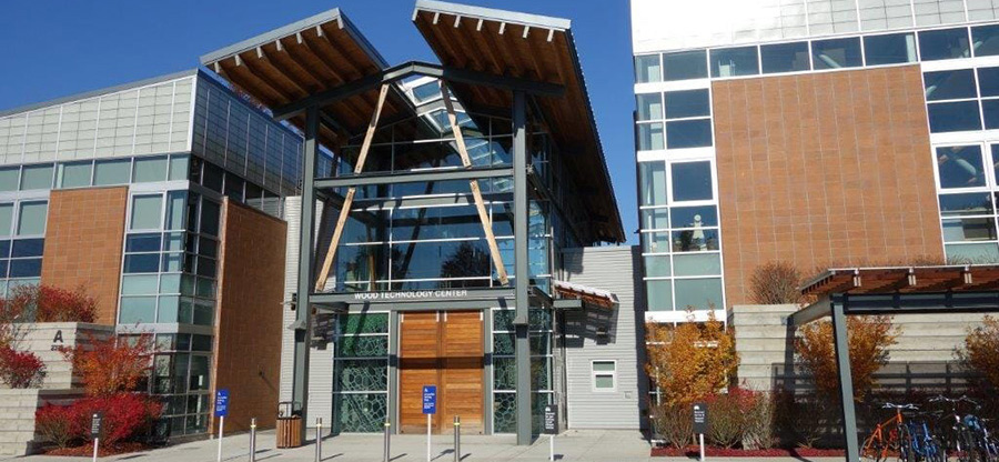 Wood Technology Center exterior